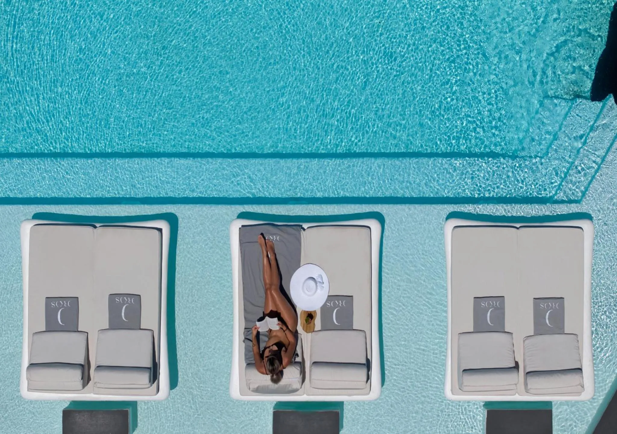 Swimming pool in Dana Villas & Infinity Suites