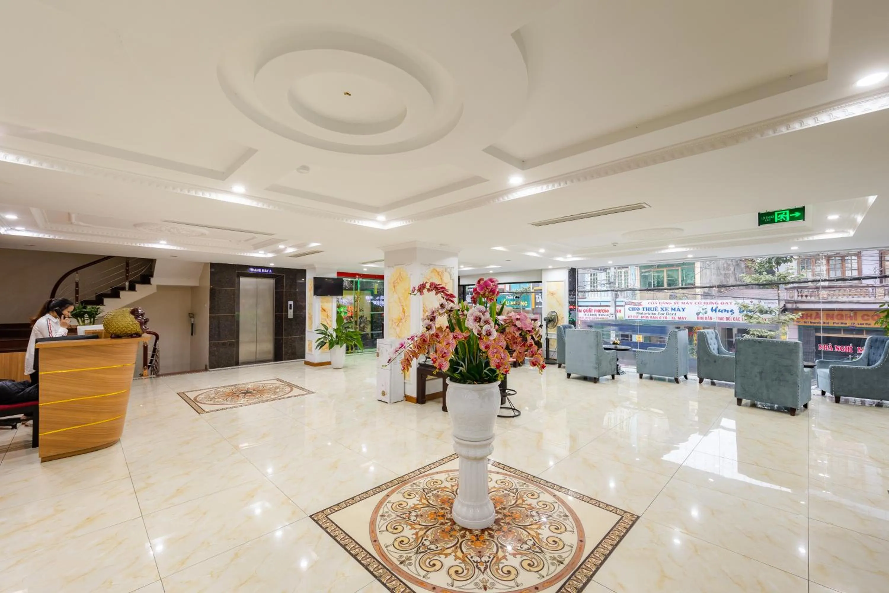 Lobby or reception in Diamond Hotel