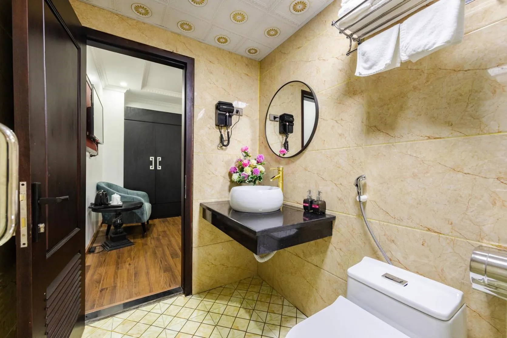 Bathroom in Diamond Hotel