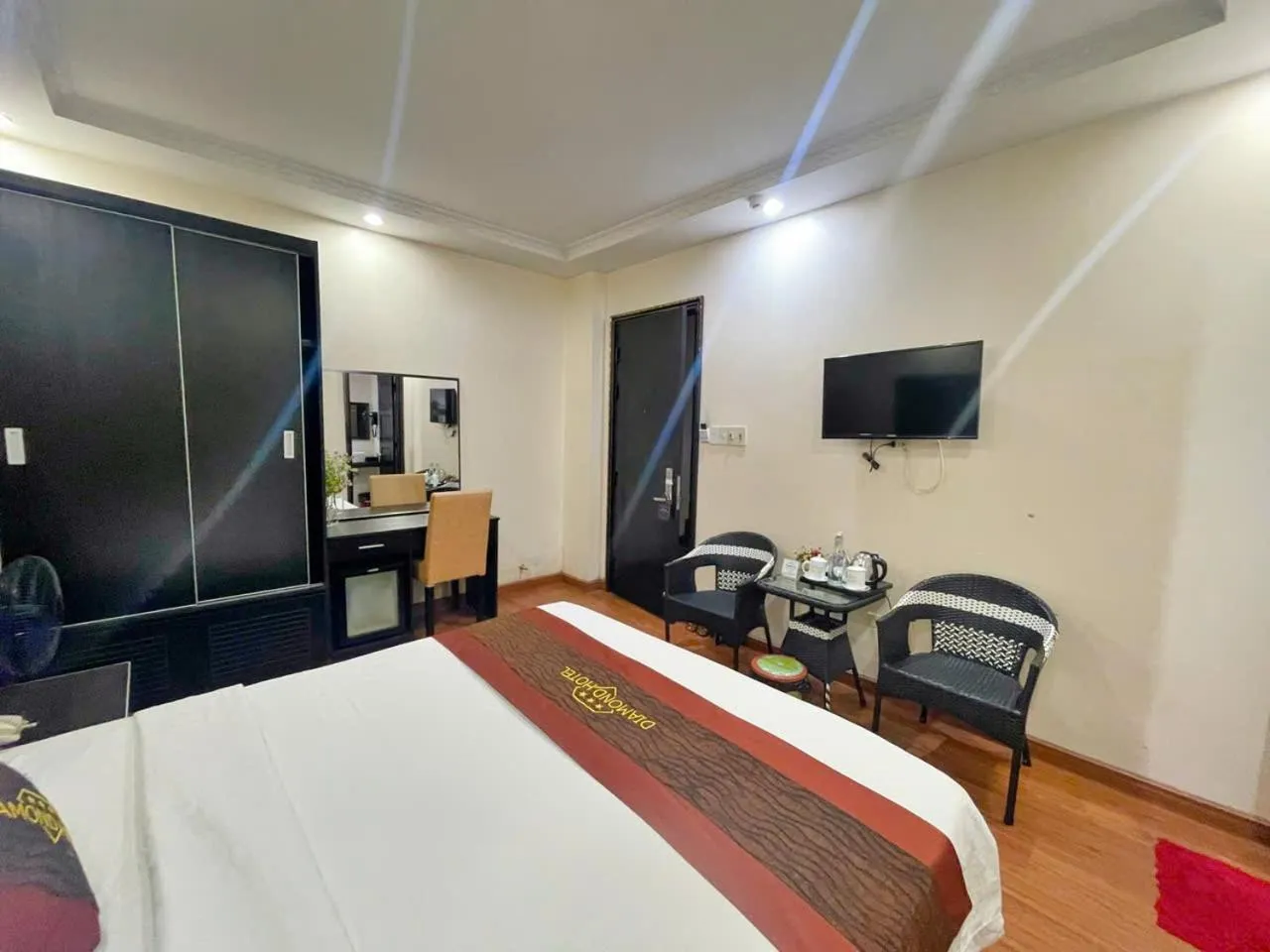 Photo of the whole room, Bed in Diamond Hotel