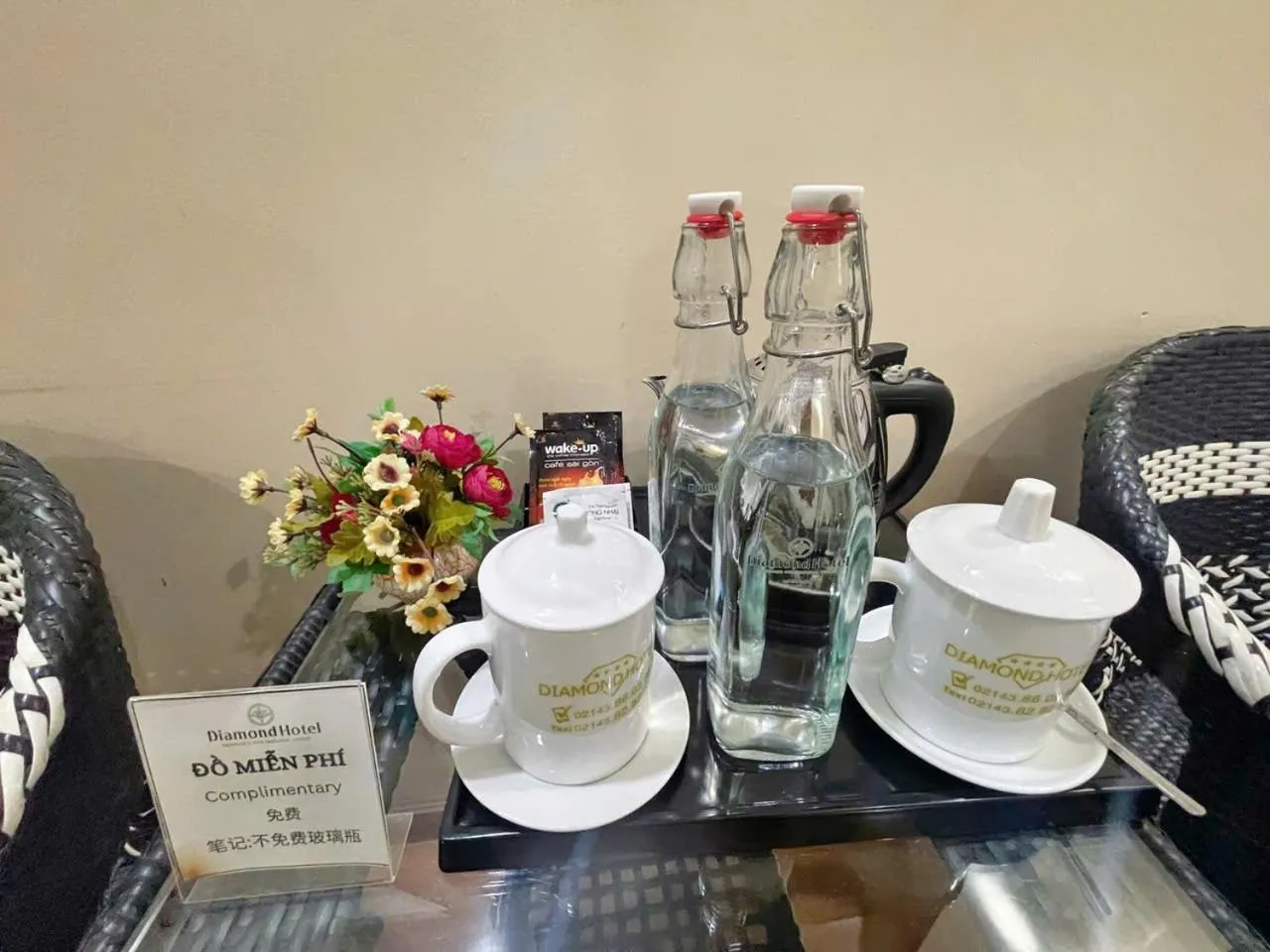Coffee/tea facilities in Diamond Hotel