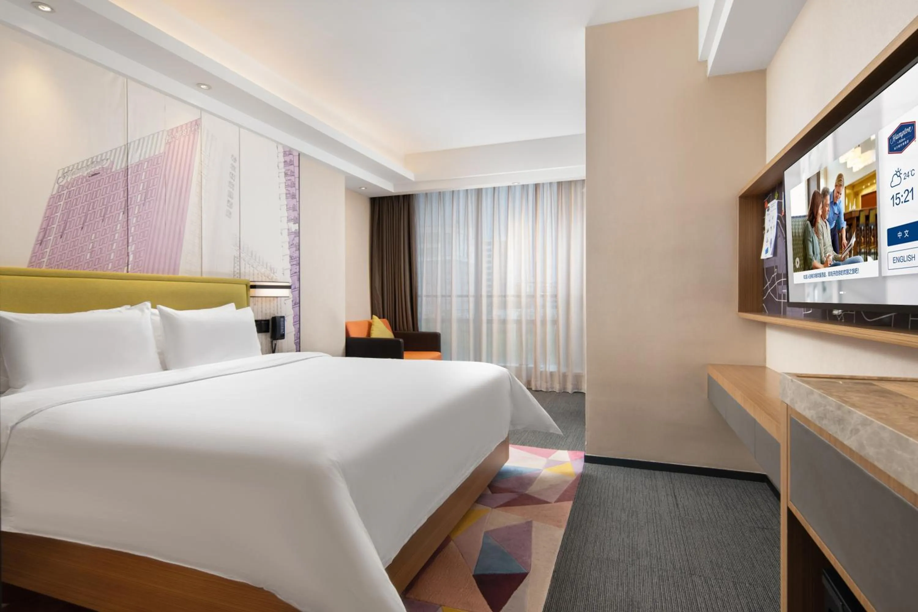 Bed in Hampton by Hilton Nanning Jiangnan