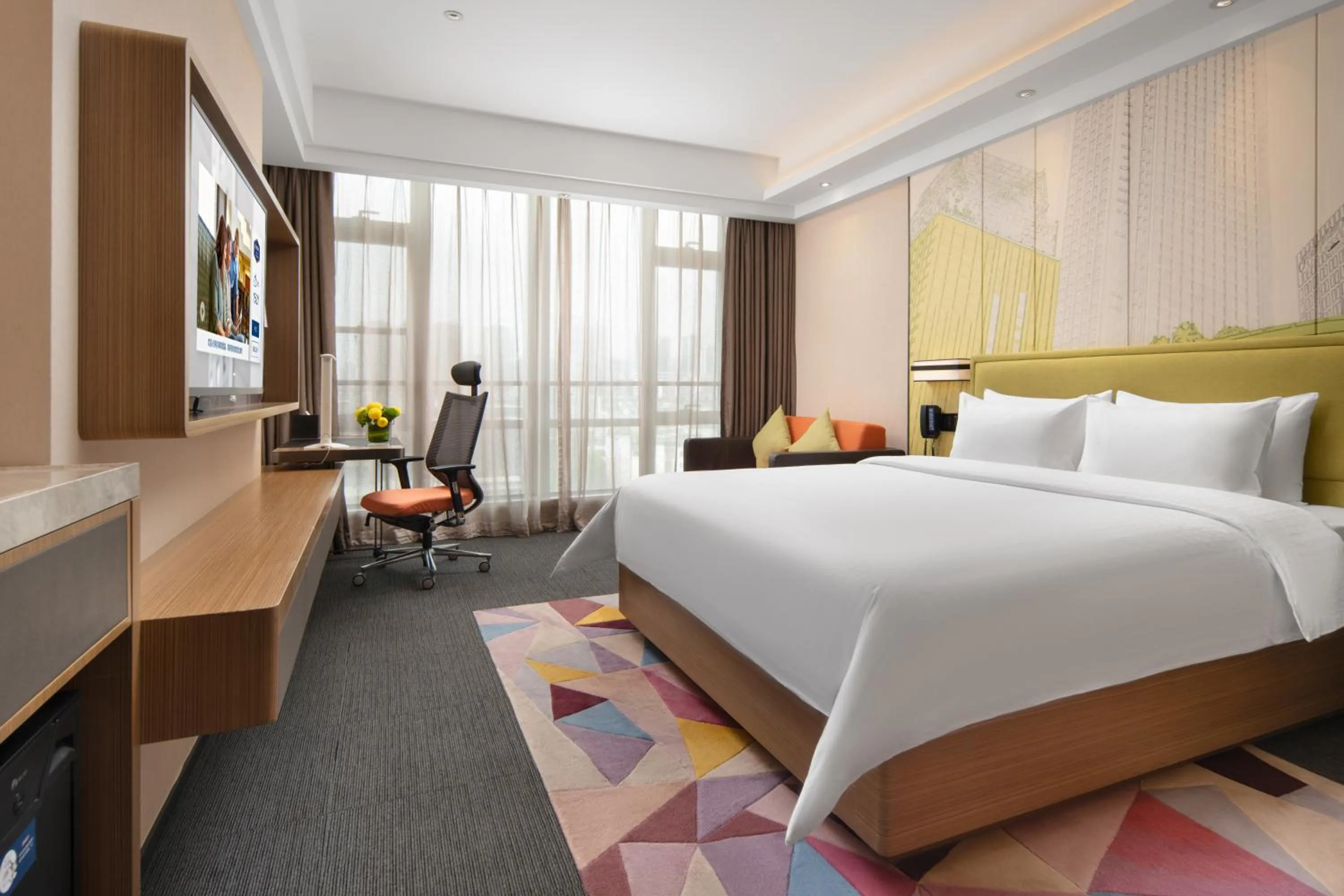 Bed in Hampton by Hilton Nanning Jiangnan