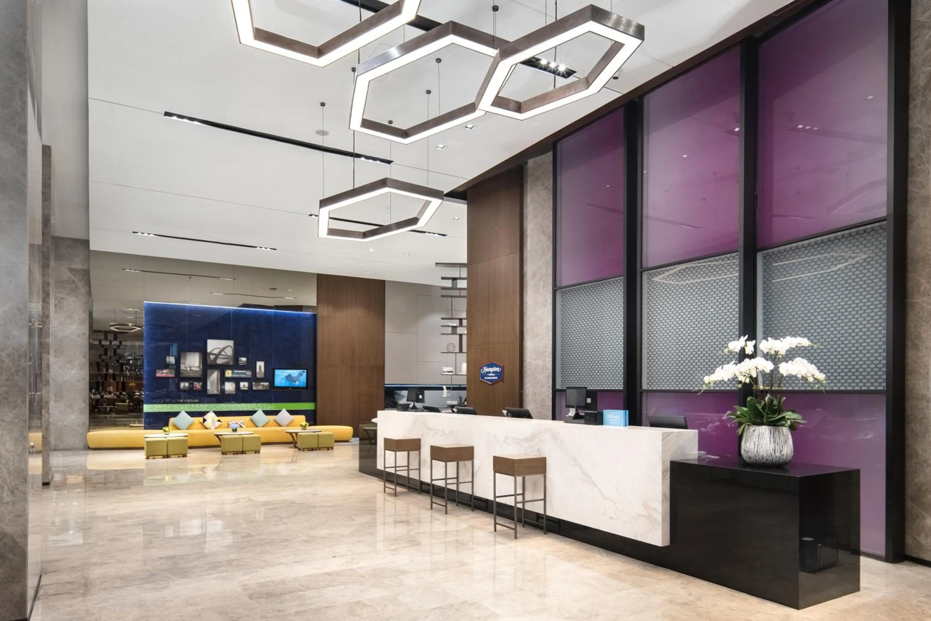 Lobby or reception in Hampton by Hilton Nanning Jiangnan