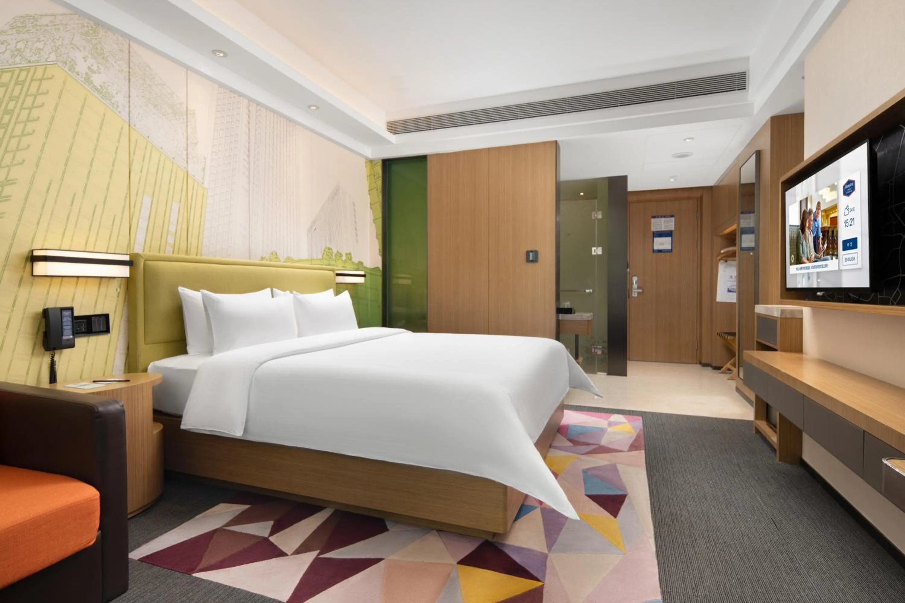 Bed in Hampton by Hilton Nanning Jiangnan
