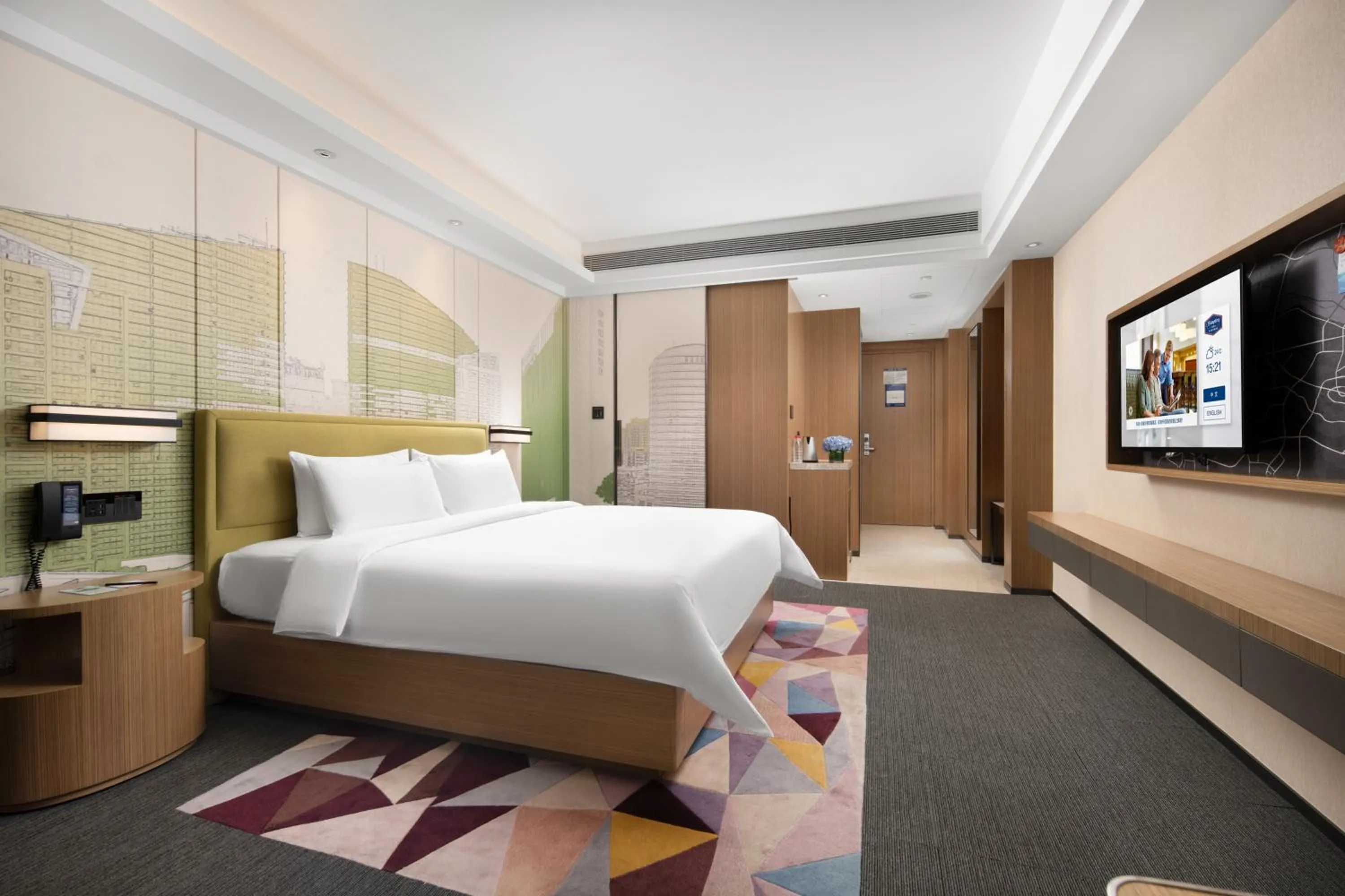 Bed in Hampton by Hilton Nanning Jiangnan