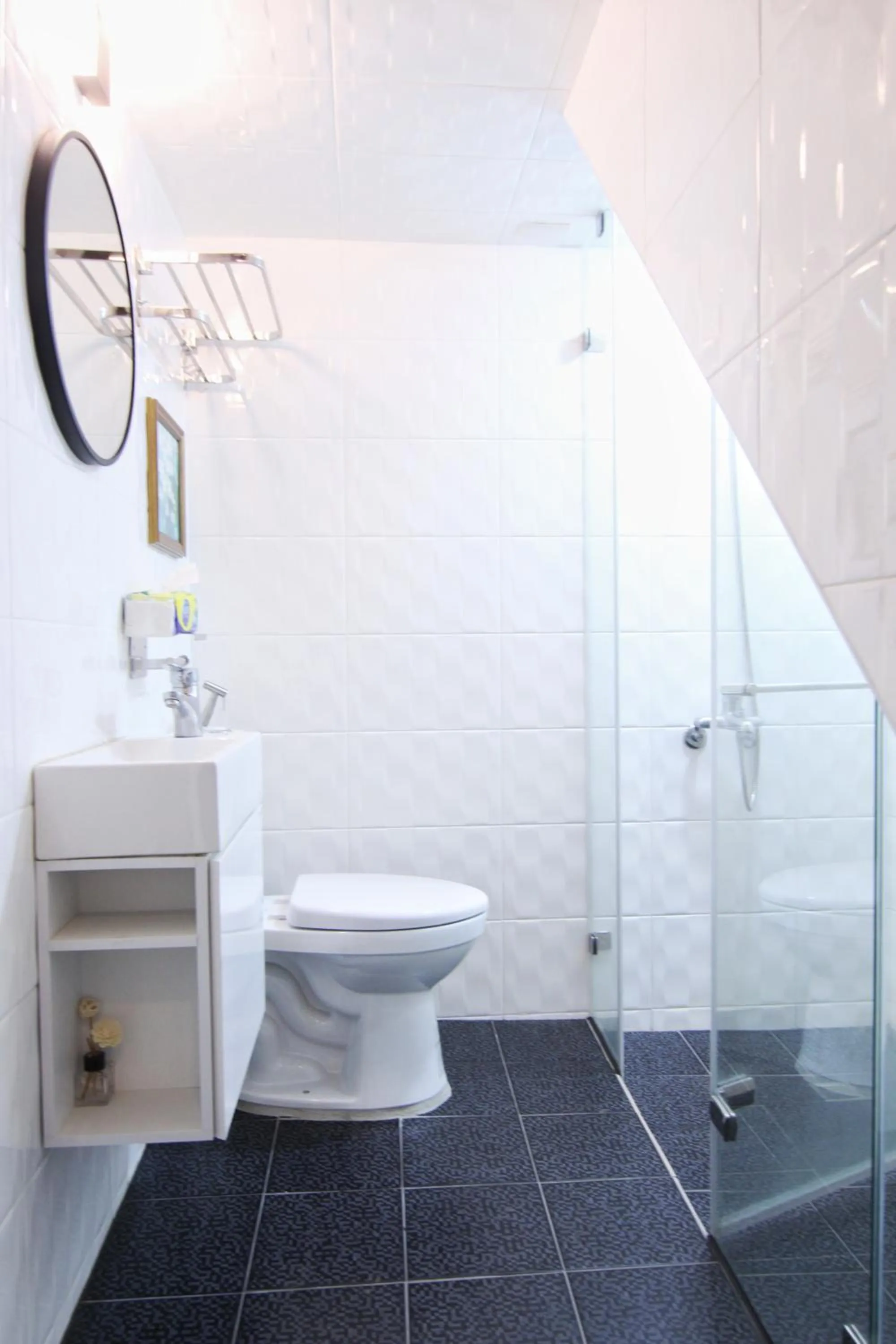 Shower in Tainan Travel Inn - ChengGong Univ.