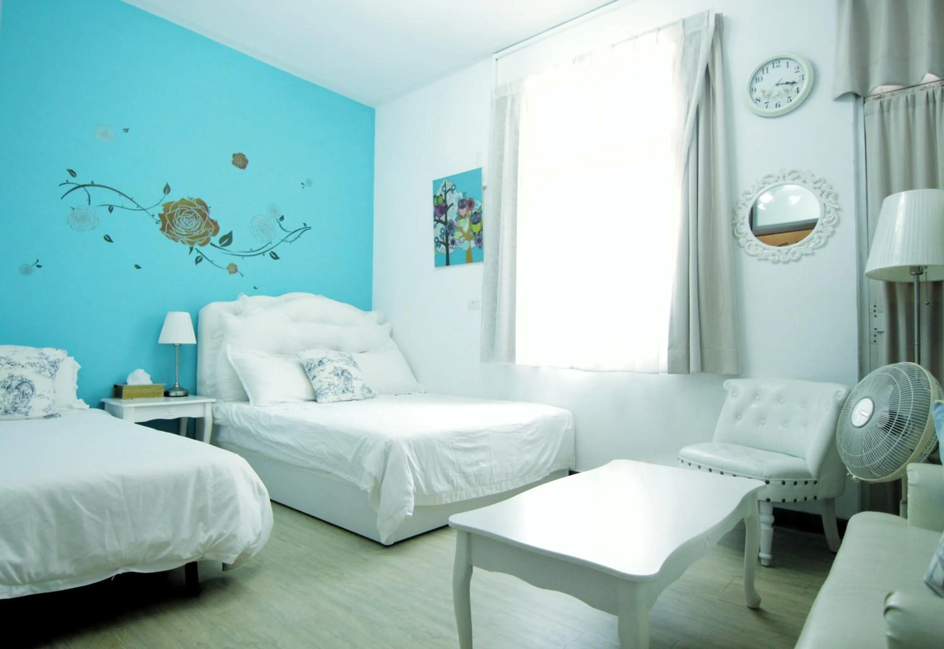 Bed in Tainan Travel Inn - ChengGong Univ.