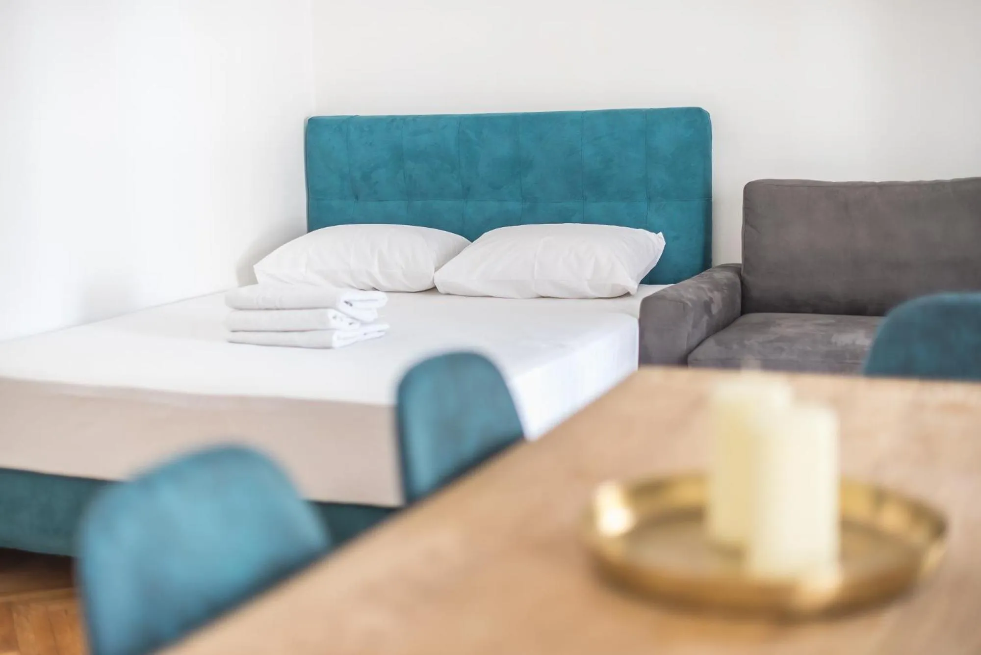 Bed in Victoria Sun Apartments