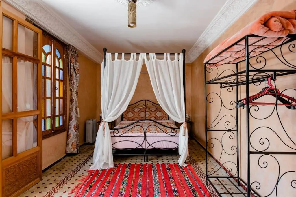 Bed in Riad Dar Saidi