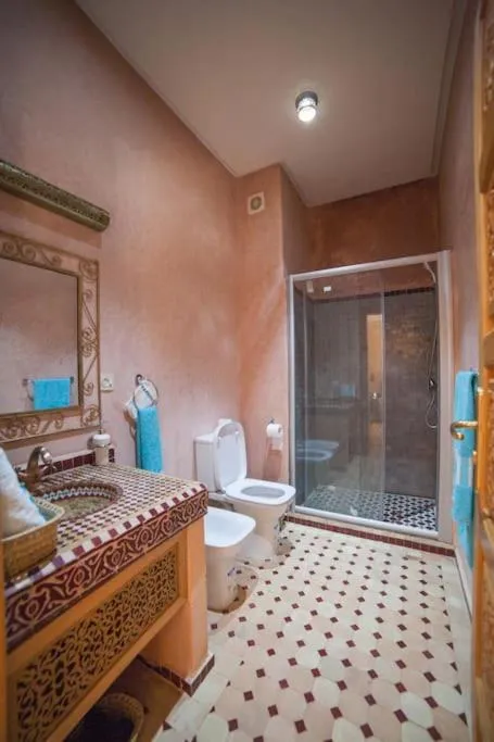 Bathroom in Riad Dar Saidi