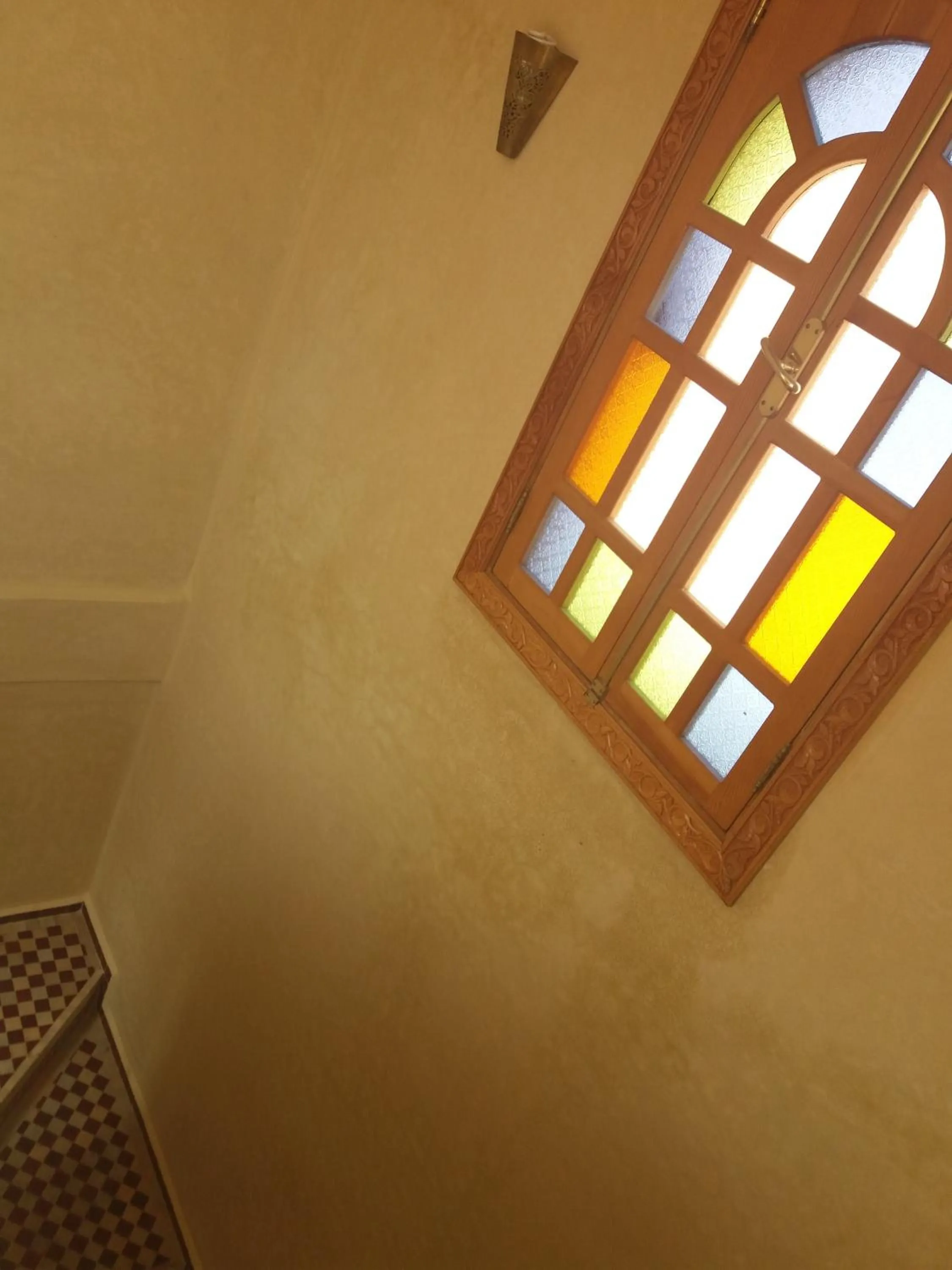 Decorative detail in Riad Dar Saidi