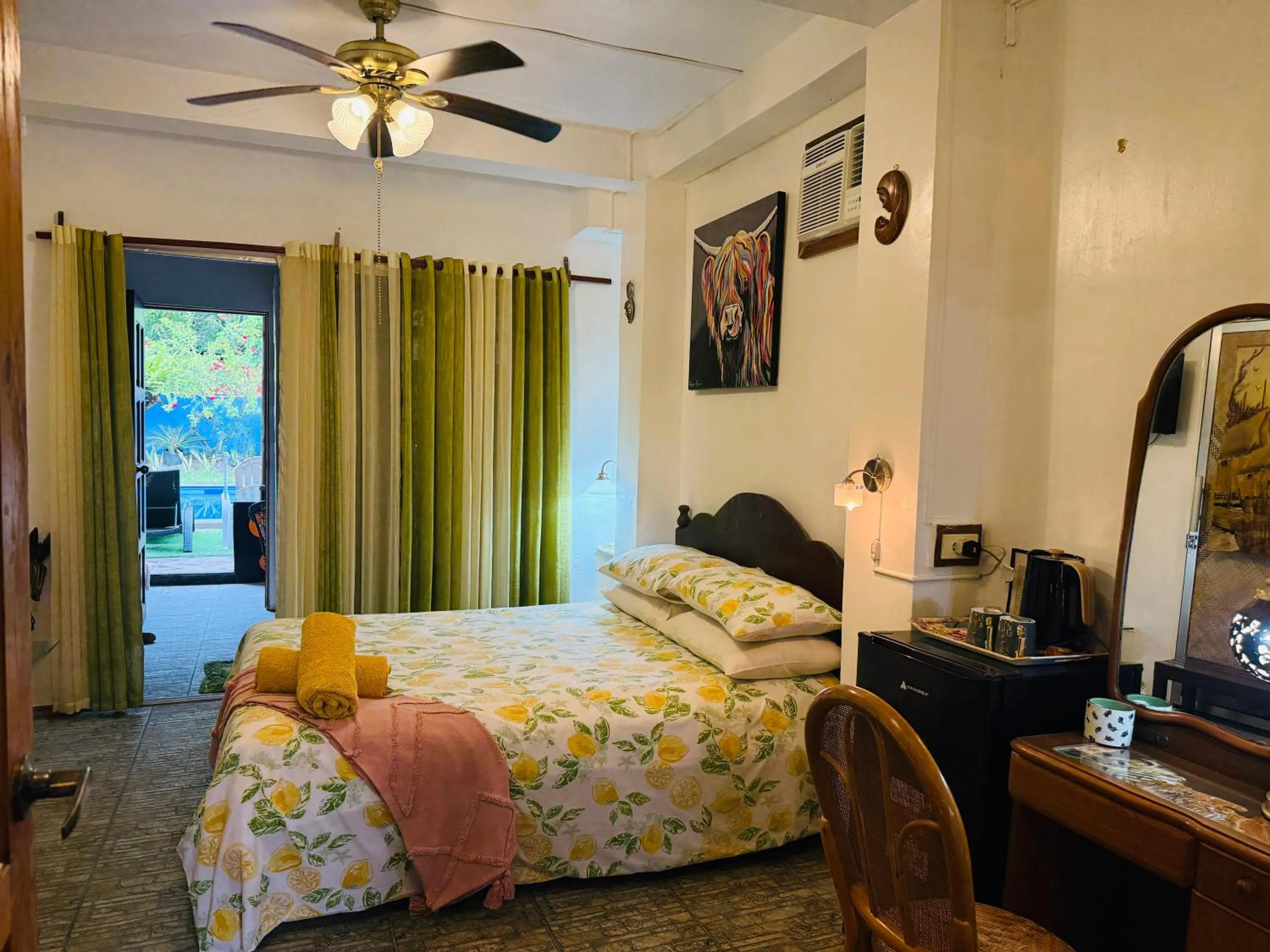 Bed in Lala Panzi Bed and Breakfast