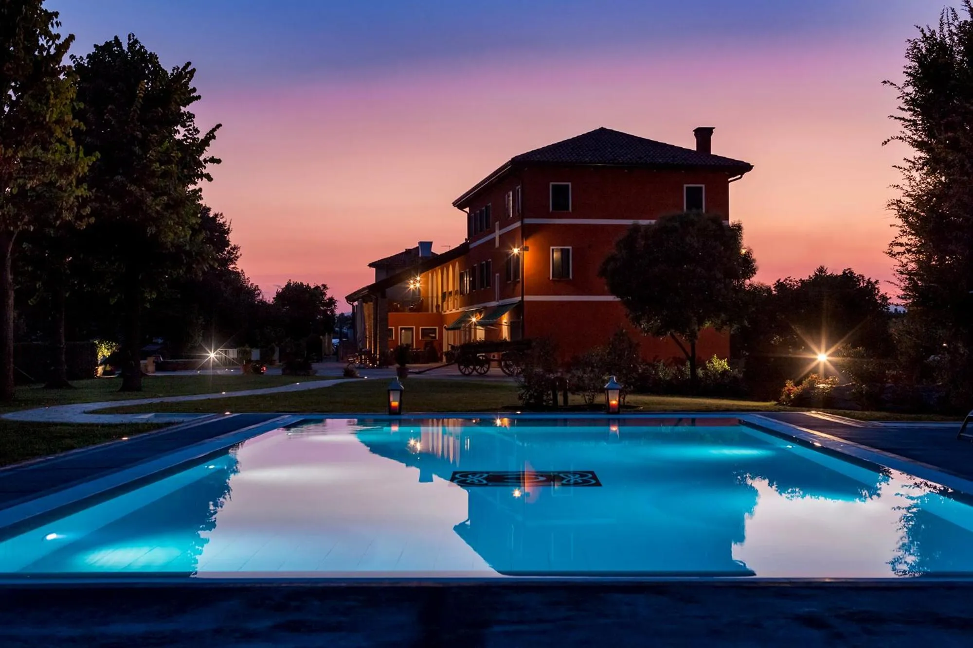 Swimming pool in Ca' Ciaran