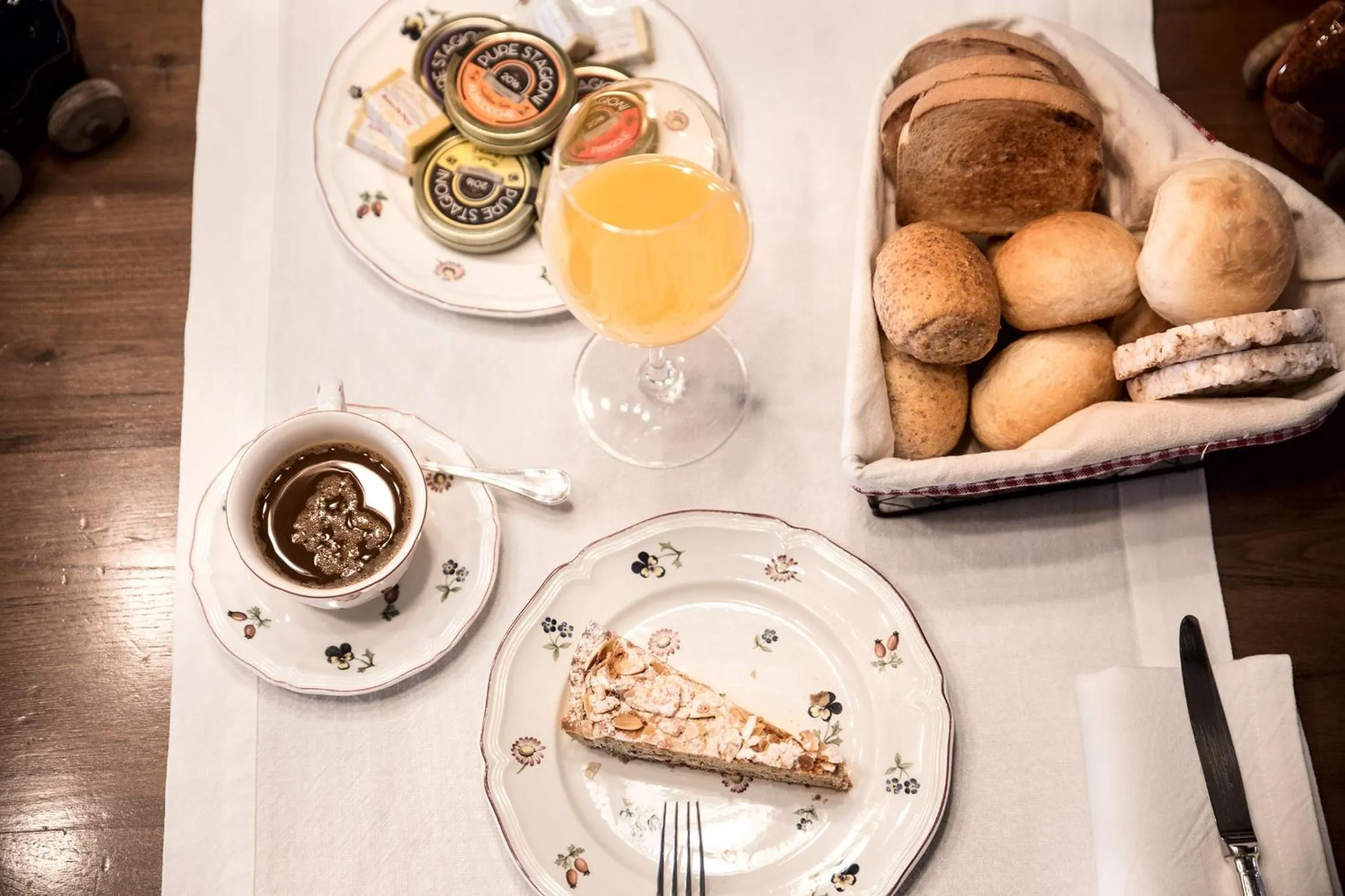 Buffet breakfast in Ca' Ciaran