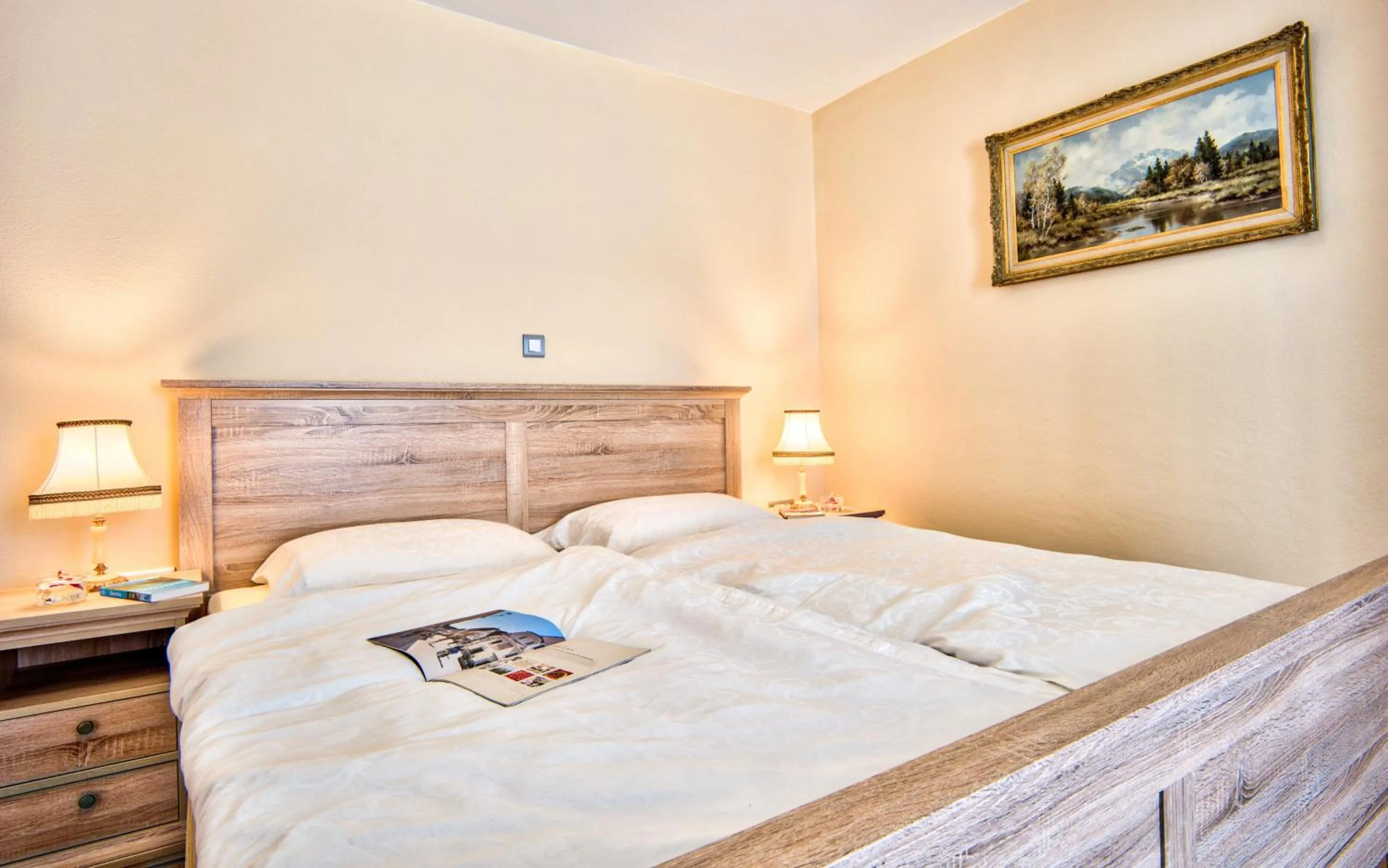 Photo of the whole room, Bed in Hiša Linhart, Hotel & Restaurant