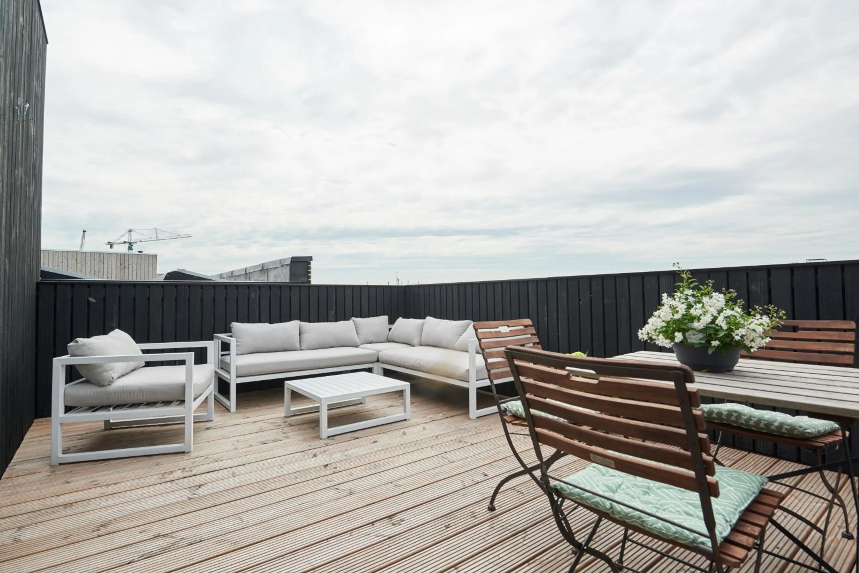 Balcony/Terrace in Lake View Apartment Amsterdam