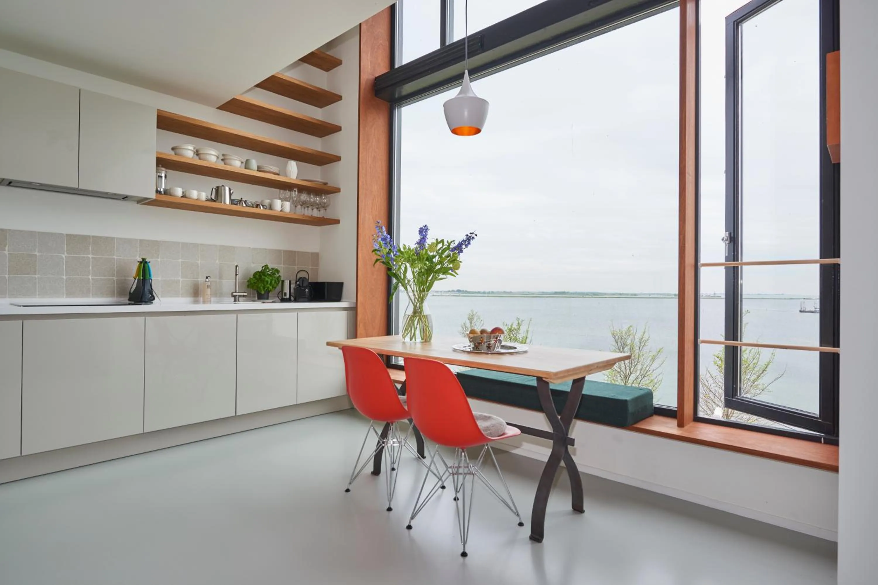 Kitchen or kitchenette in Lake View Apartment Amsterdam