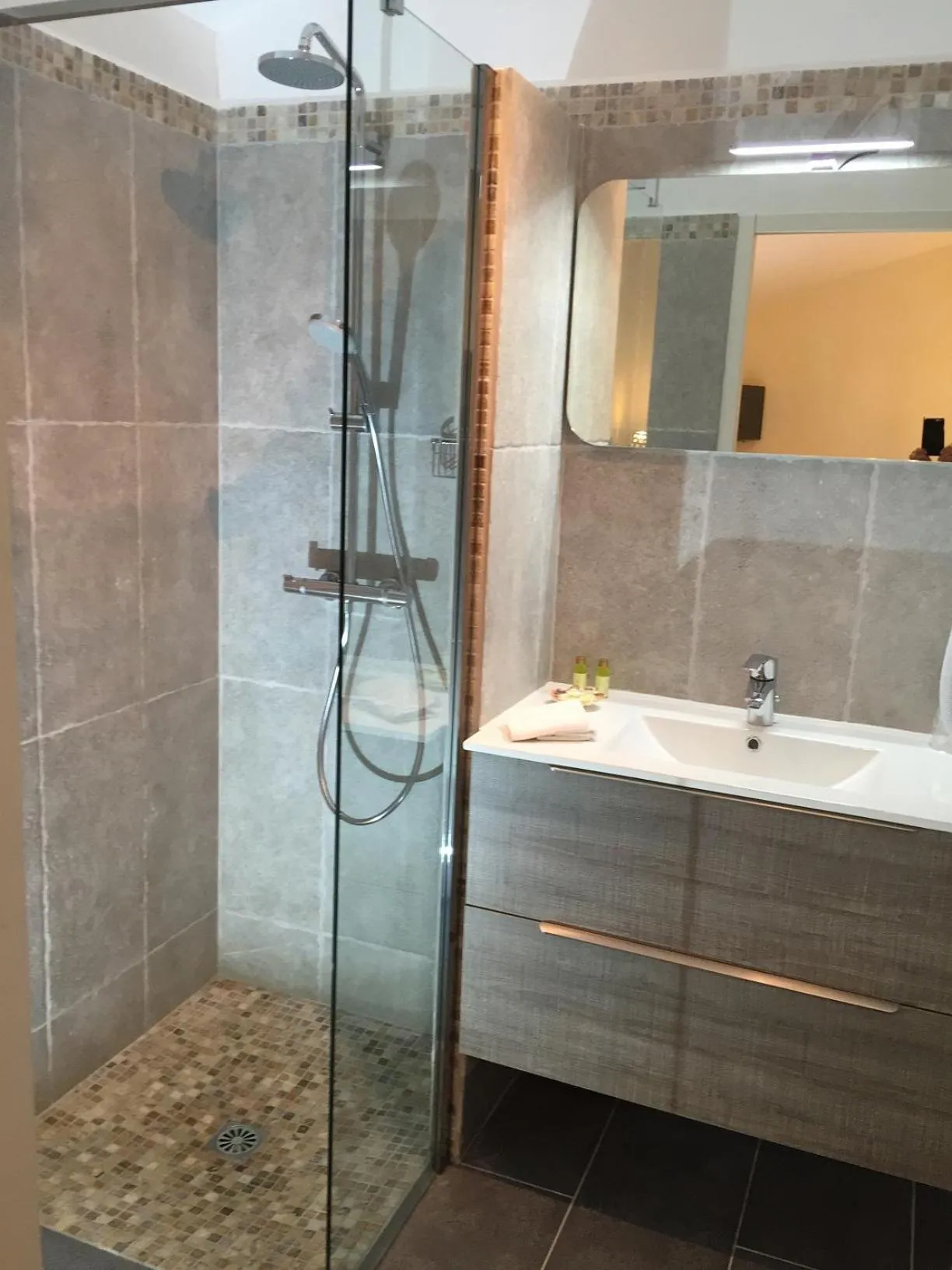 Bathroom in Hôtel & Spa La Villa