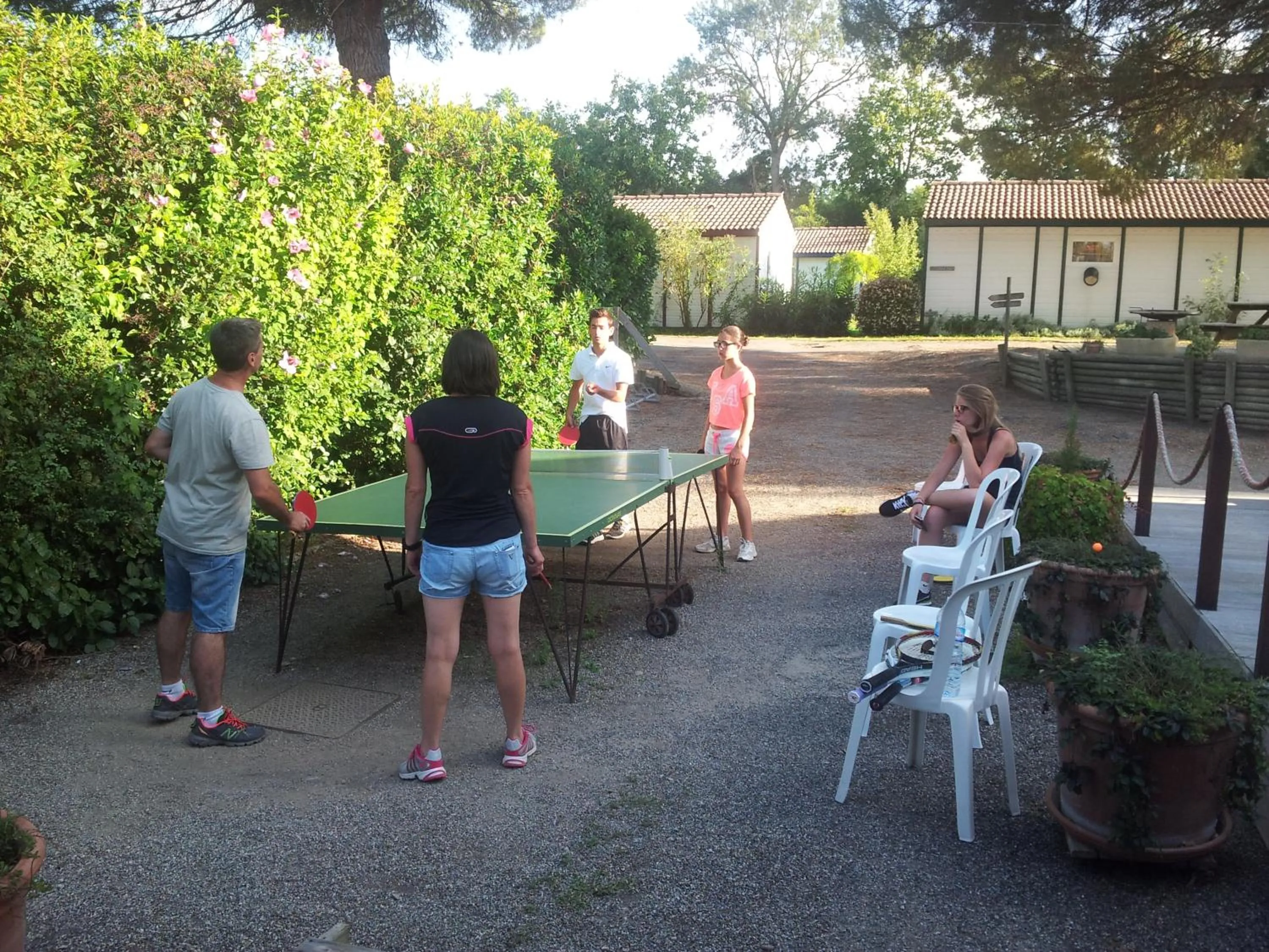 Table tennis in Bungalows & Rooms - Gît'Ôstal