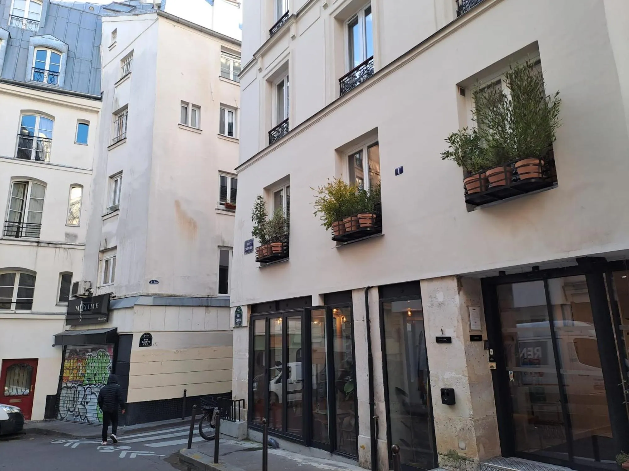 Balcony/Terrace in Hôtel Lucien