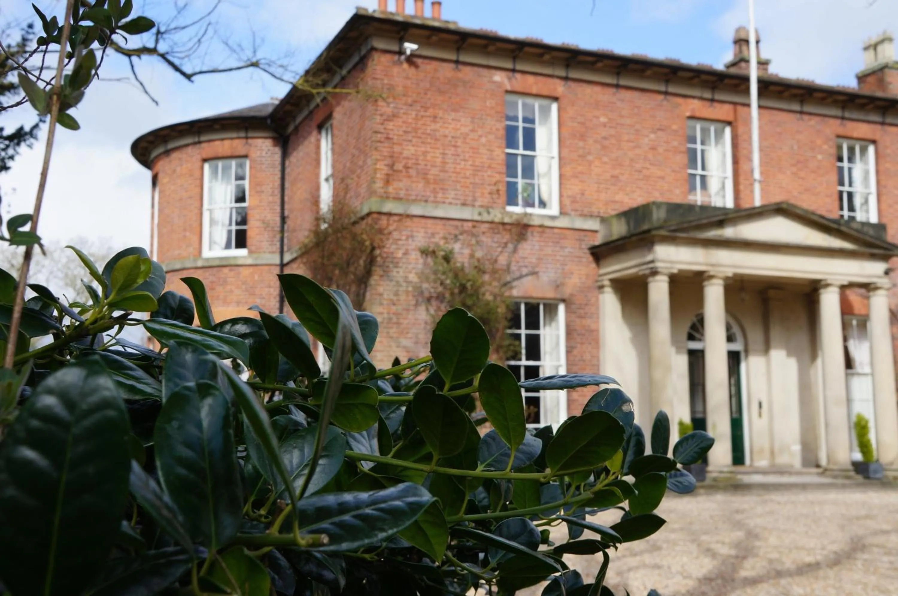 Facade/entrance in Old Rectory