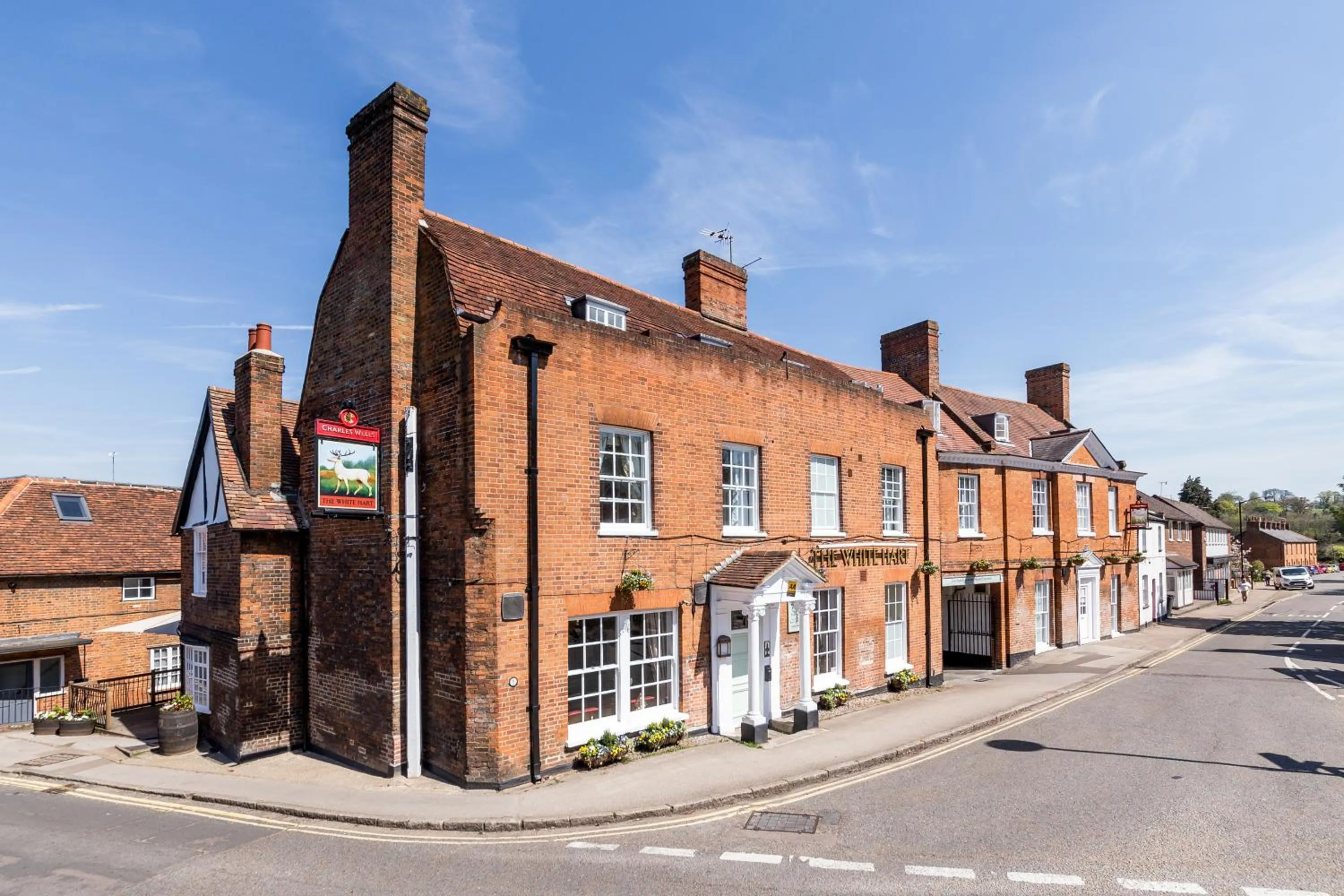 Street view in The White Hart Hotel