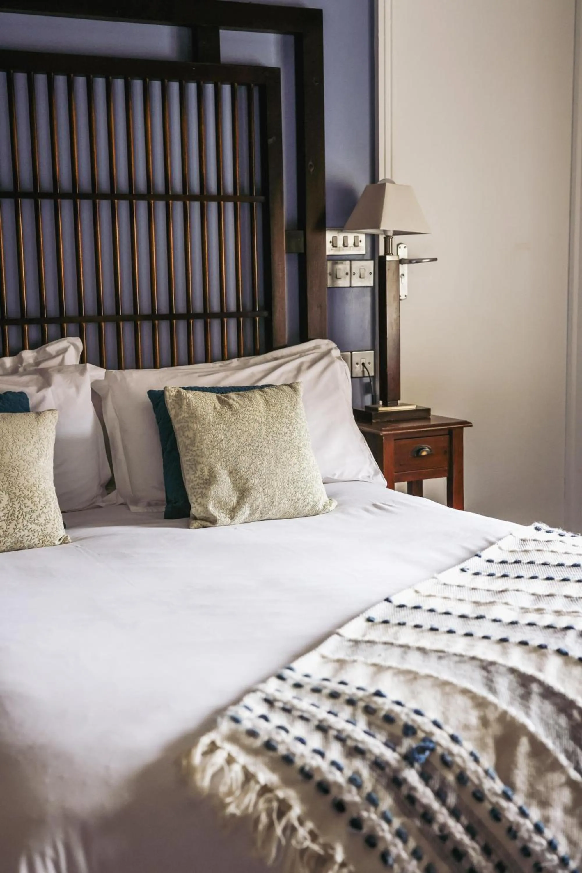 Bed in The White Hart Hotel