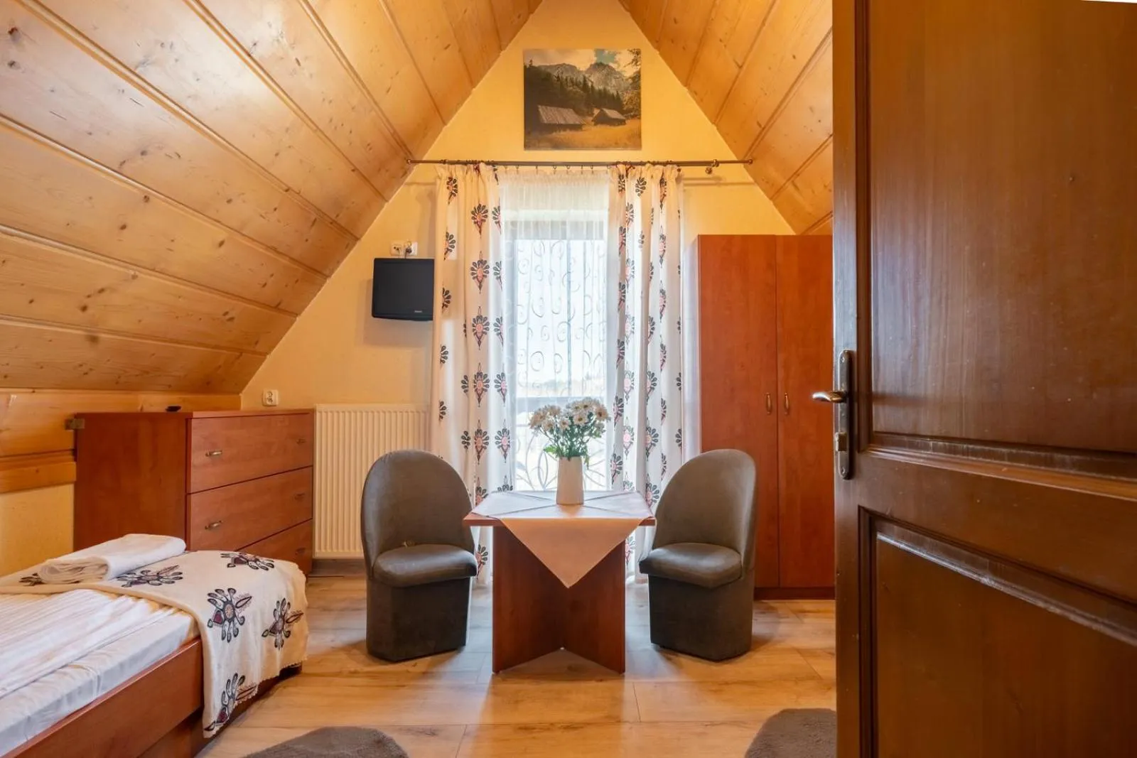 Bed in Willa u Anusia Jacuzzi & Sauna