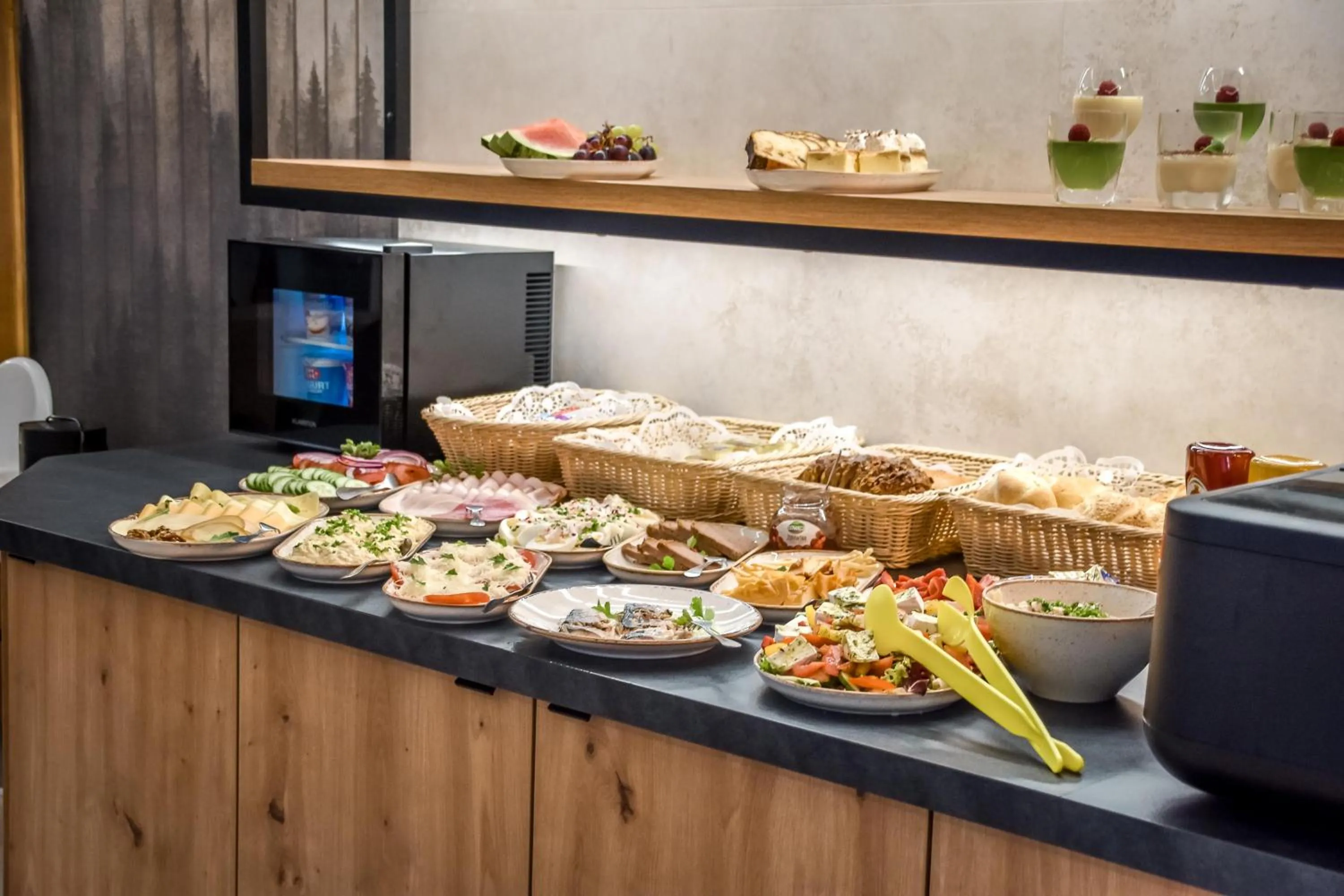 Buffet breakfast in Willa u Anusia Jacuzzi & Sauna