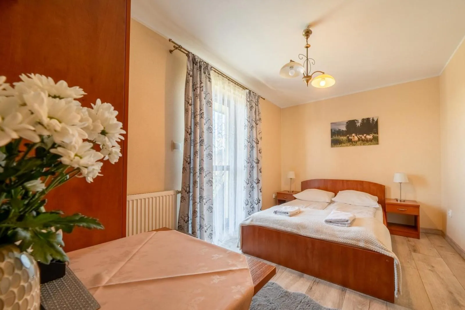 Bed in Willa u Anusia Jacuzzi & Sauna