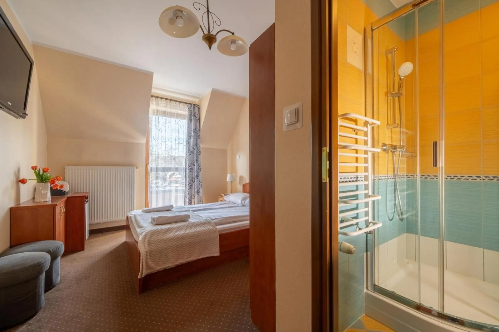 Bed in Willa u Anusia Jacuzzi & Sauna