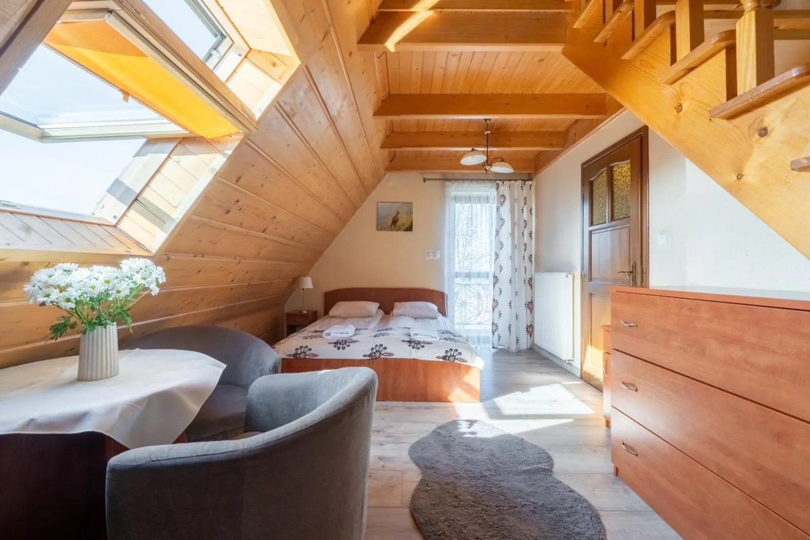 Bed in Willa u Anusia Jacuzzi & Sauna