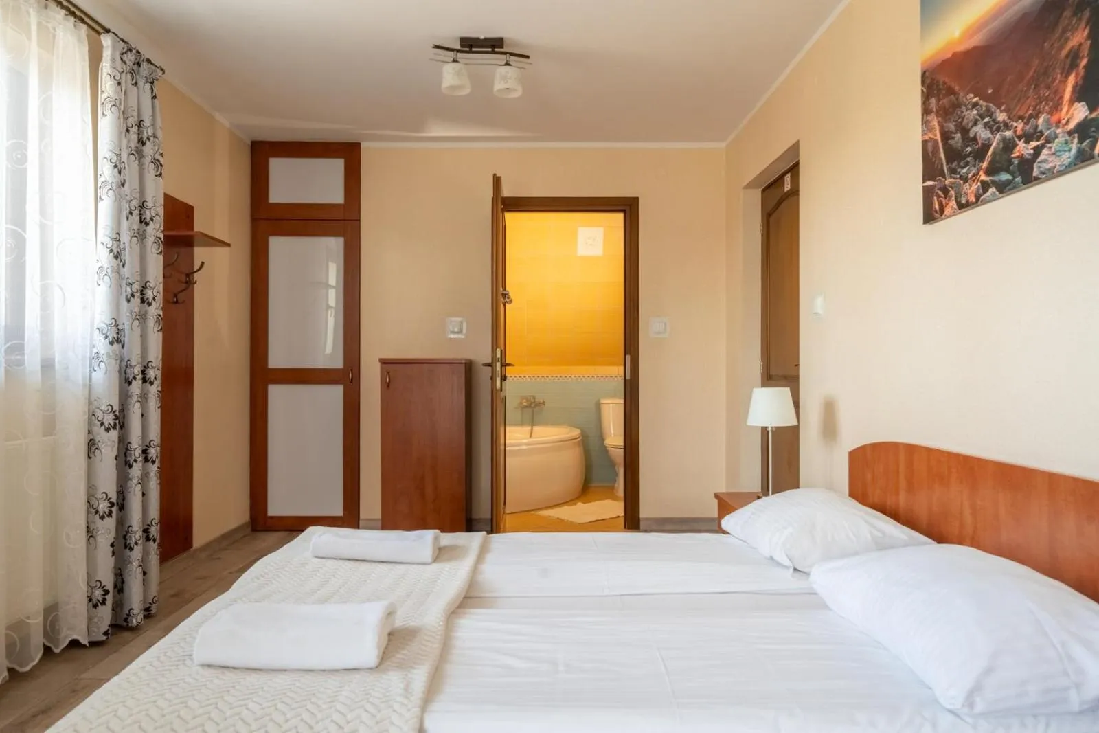 Bed in Willa u Anusia Jacuzzi & Sauna