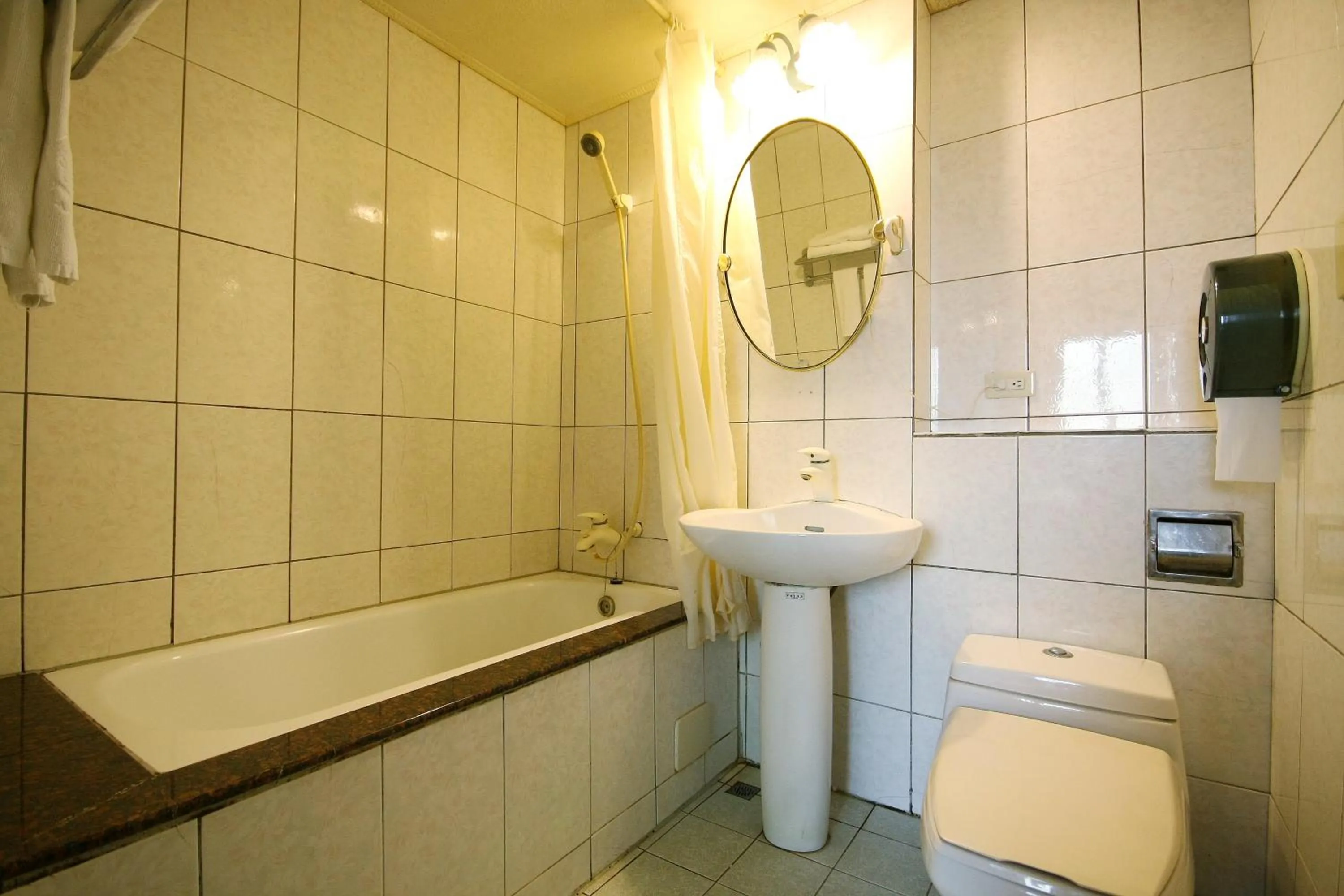 Bathroom in Wang Fu Hotel