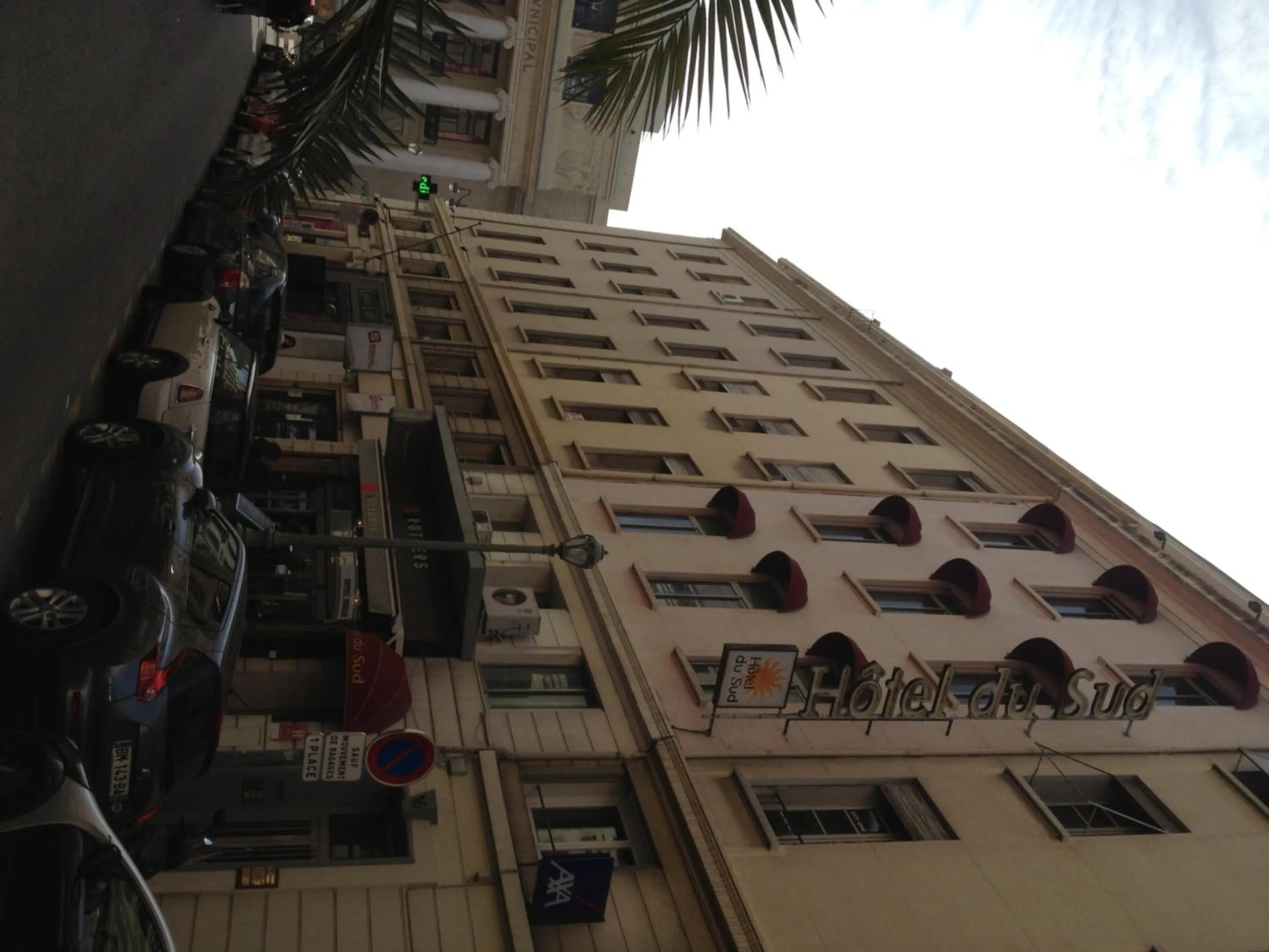 Facade/entrance in Hôtel du Sud Vieux Port