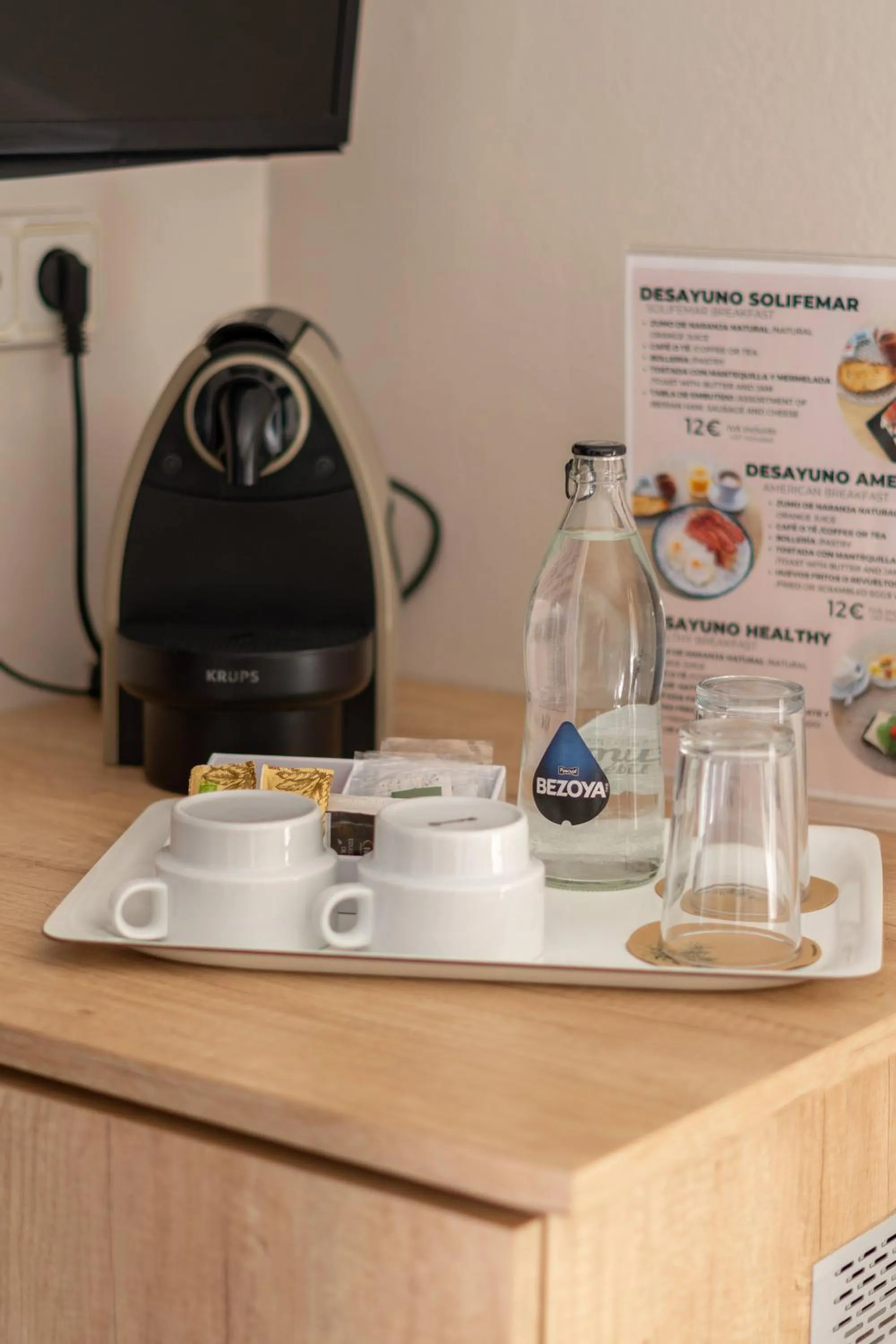 Coffee/tea facilities in Aparthotel Solifemar