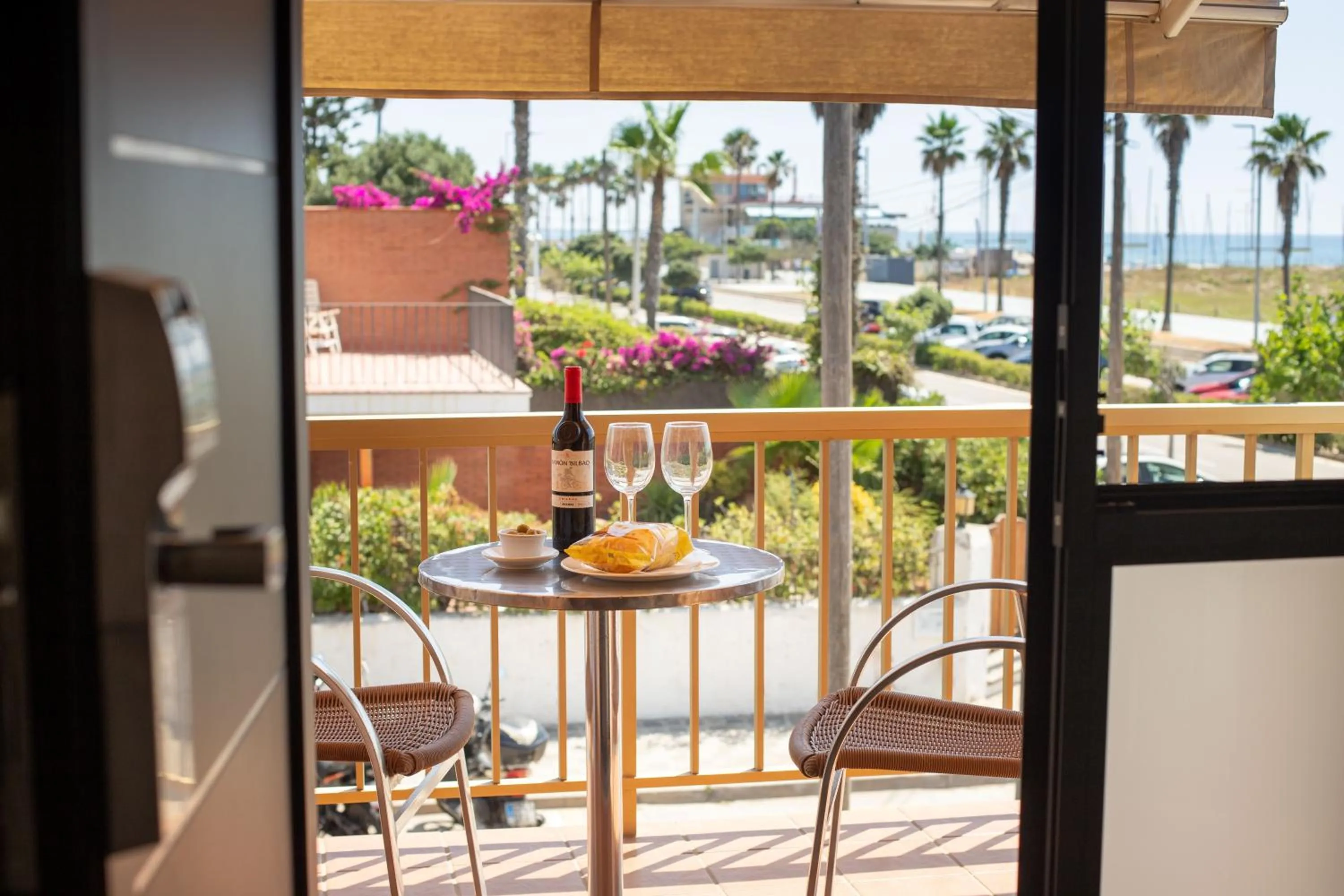 Balcony/Terrace in Aparthotel Solifemar