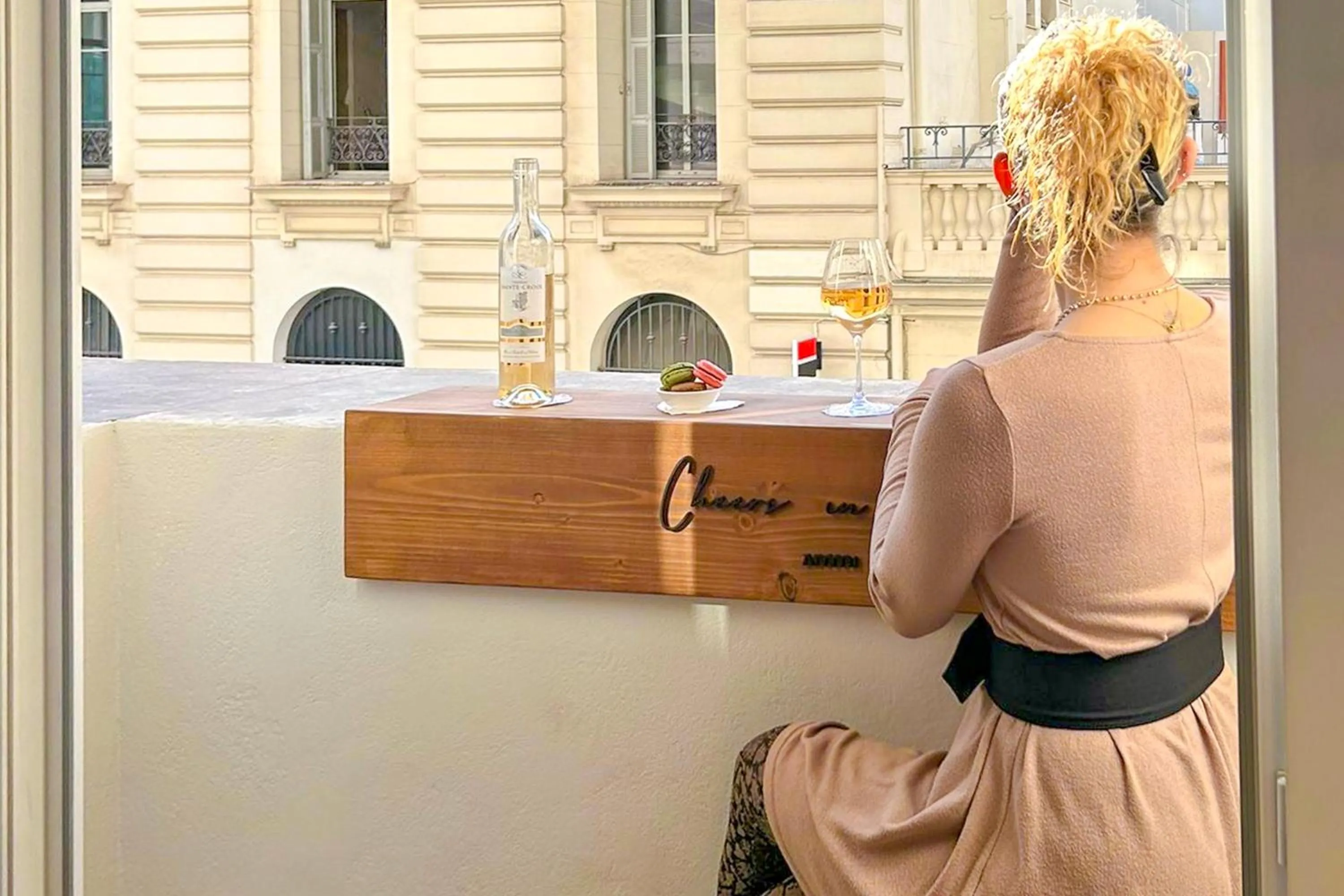 Balcony/Terrace in Hotel Aparthotel AMMI Nice Lafayette