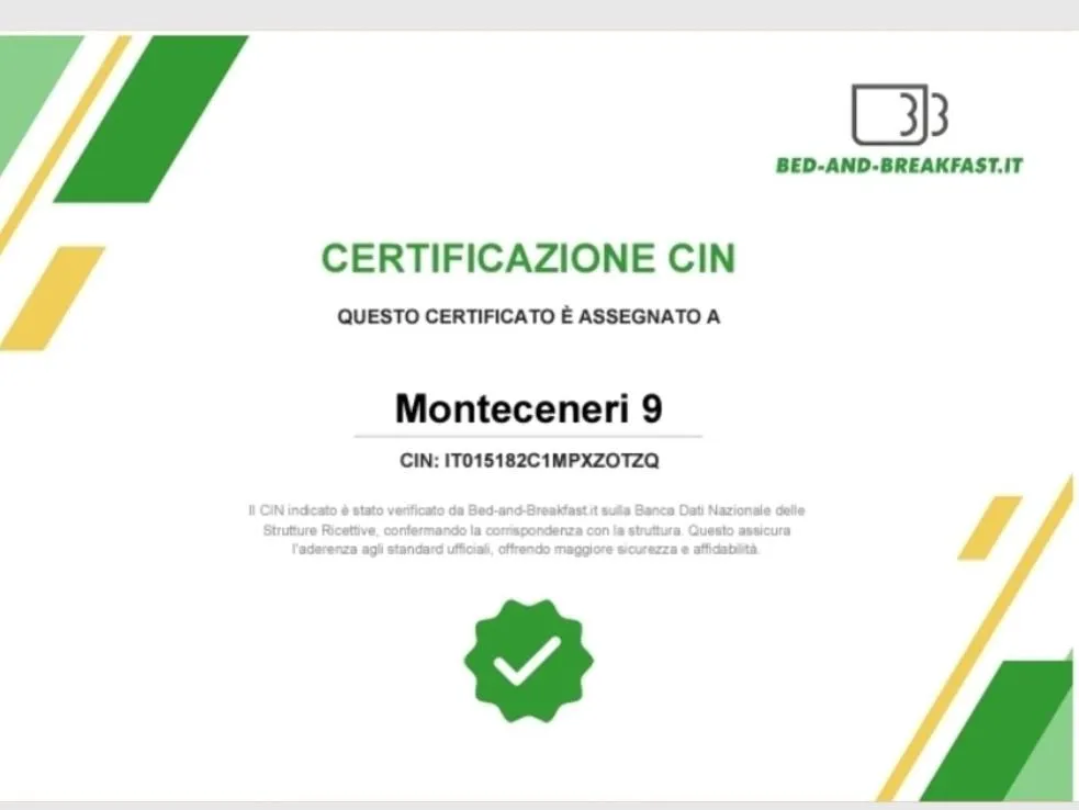 Monteceneri 9 B&b
