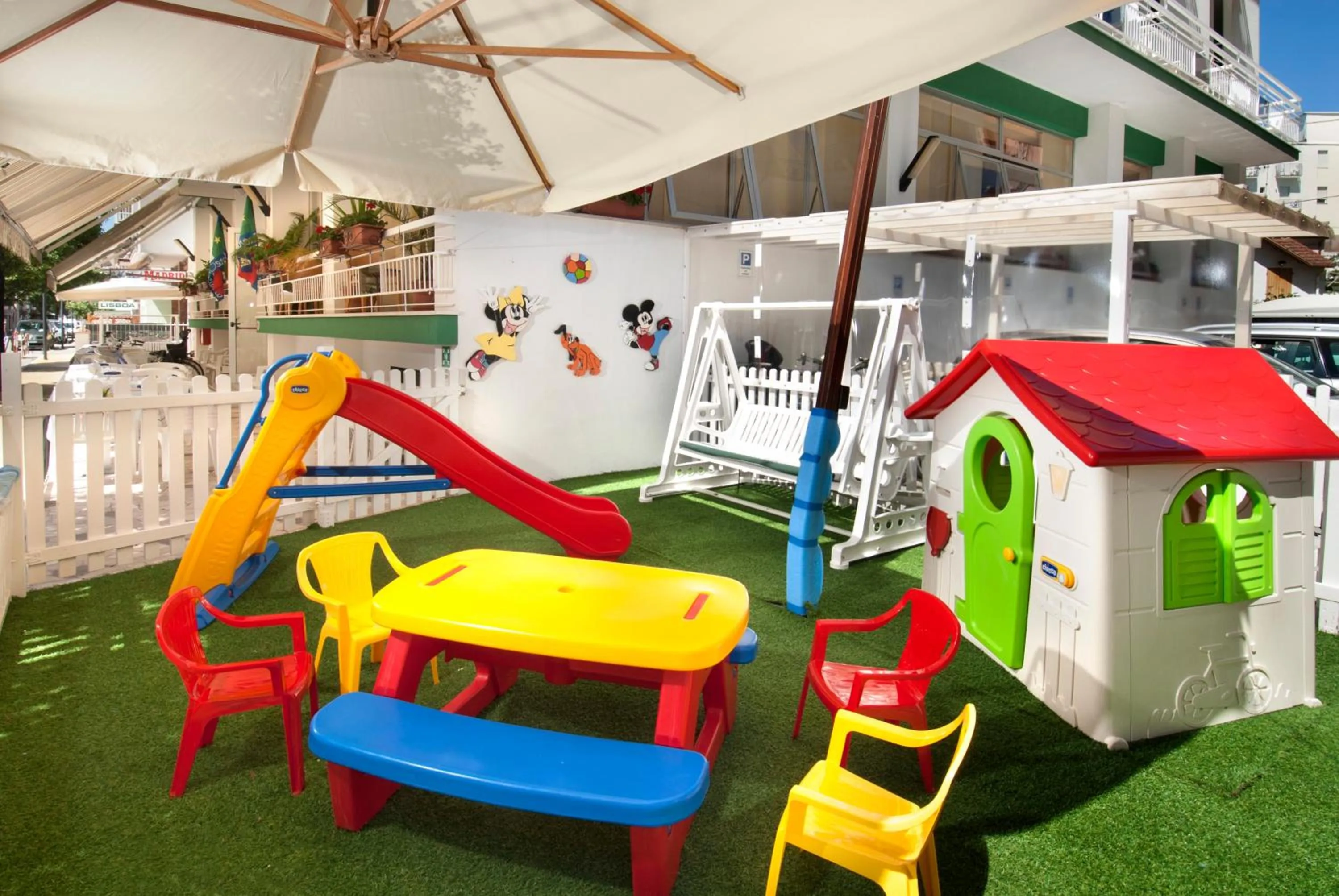 Children play ground in Hotel caesar