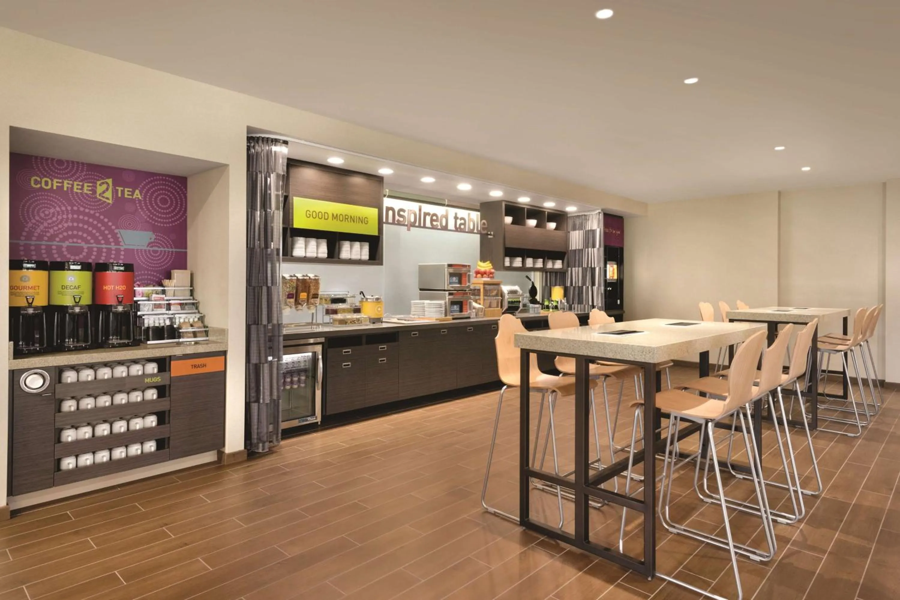 Dining area in Home2 Suites By Hilton Columbus Dublin