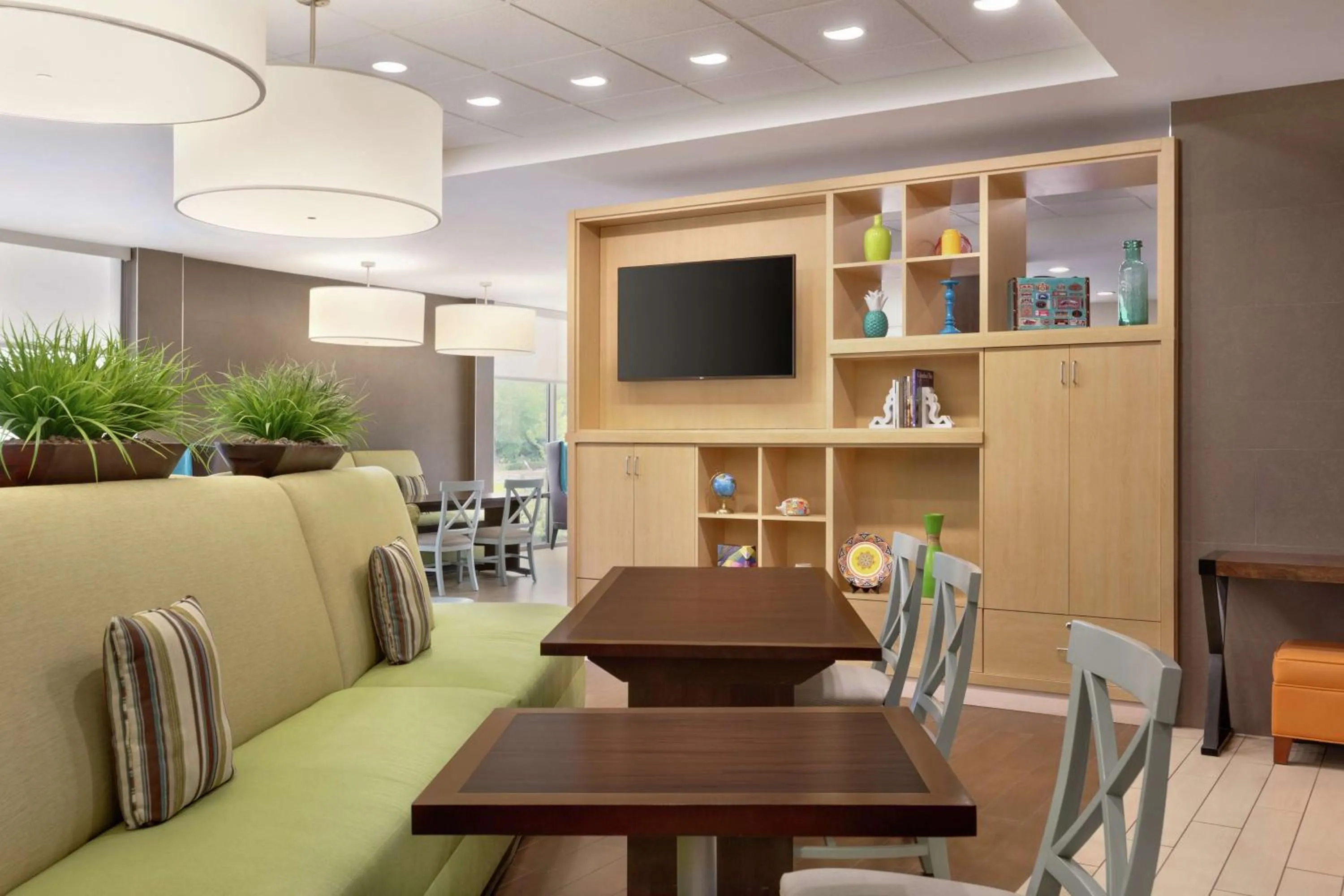 Lobby or reception in Home2 Suites By Hilton Columbus Dublin