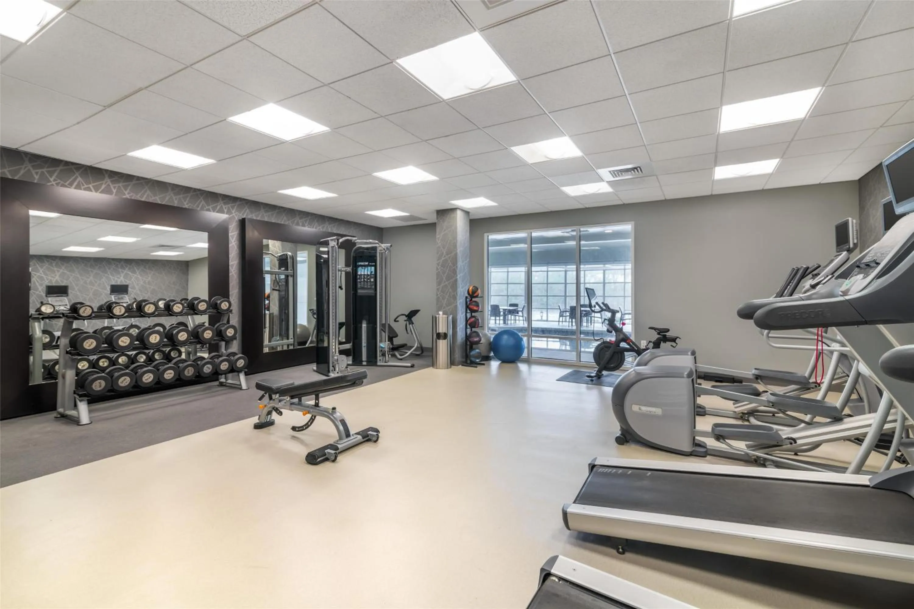 Fitness centre/facilities in Homewood Suites By Hilton Schenectady