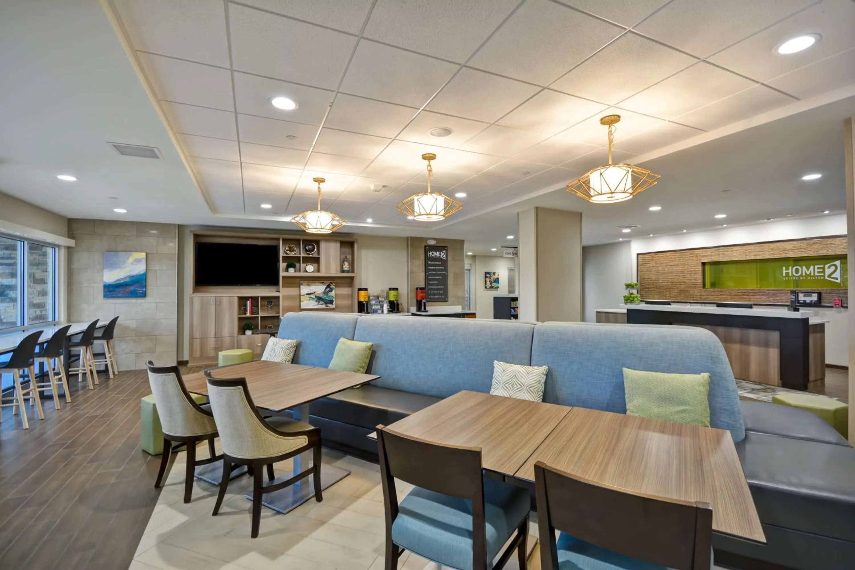 Lobby or reception in Home2 Suites By Hilton Maumee Toledo