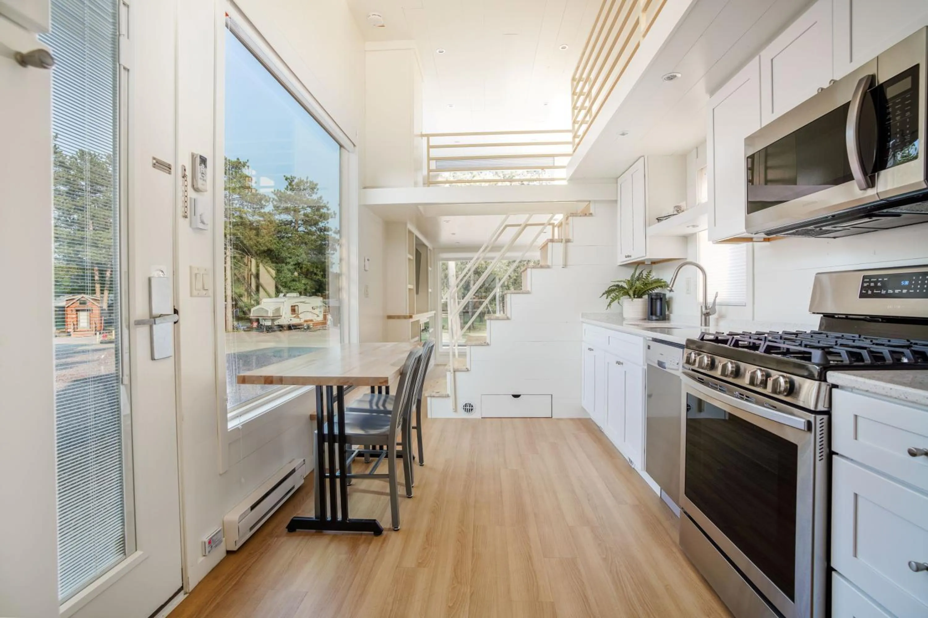 kitchen in Natura Treescape Resort
