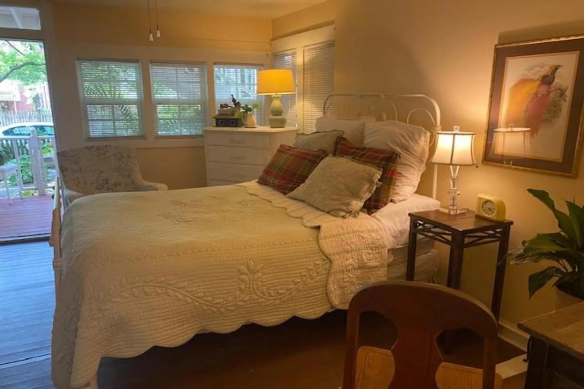 Bedroom, Bed in Rosemont B&B Cottages