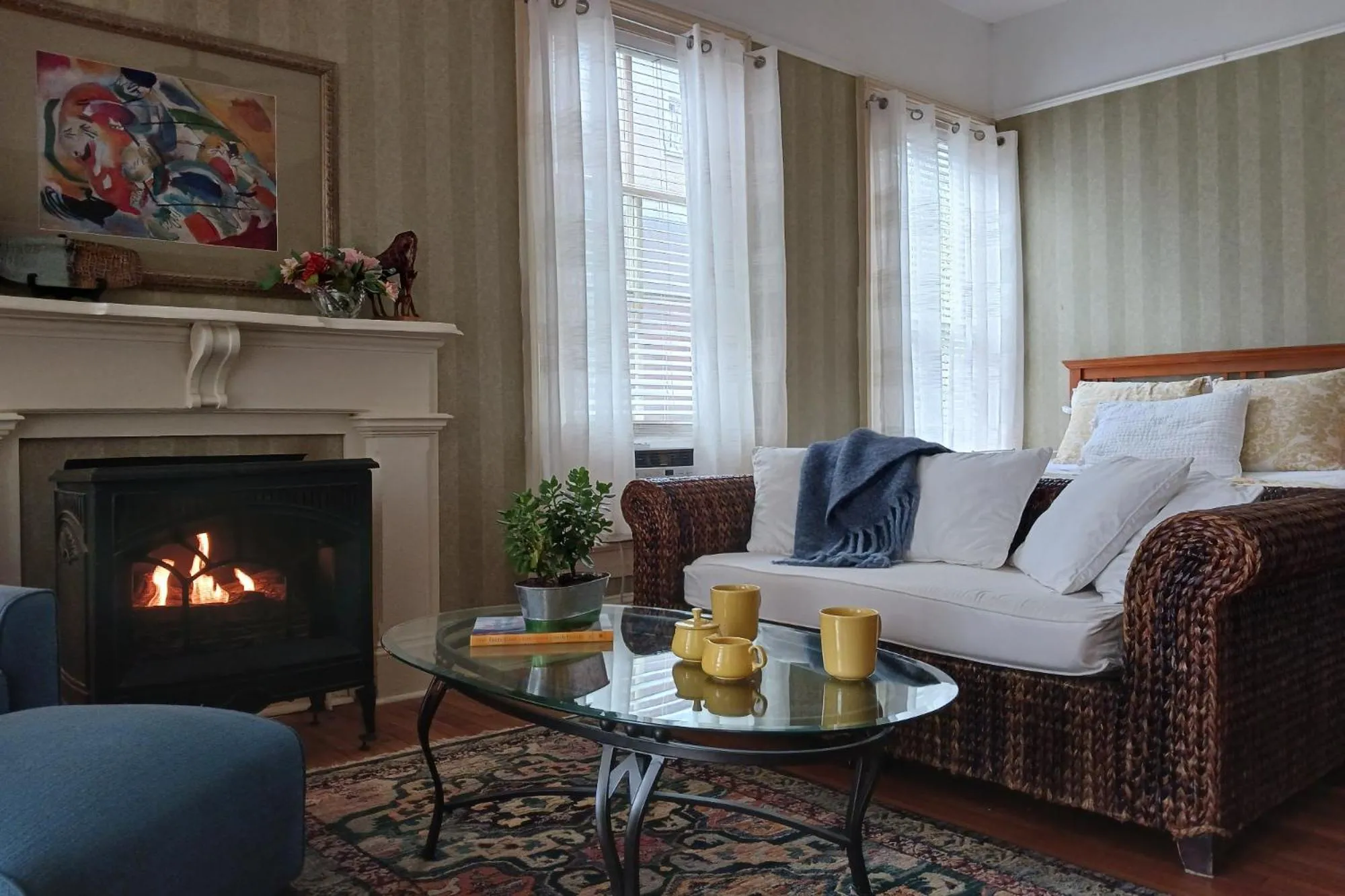 Living room in Rosemont B&B Cottages