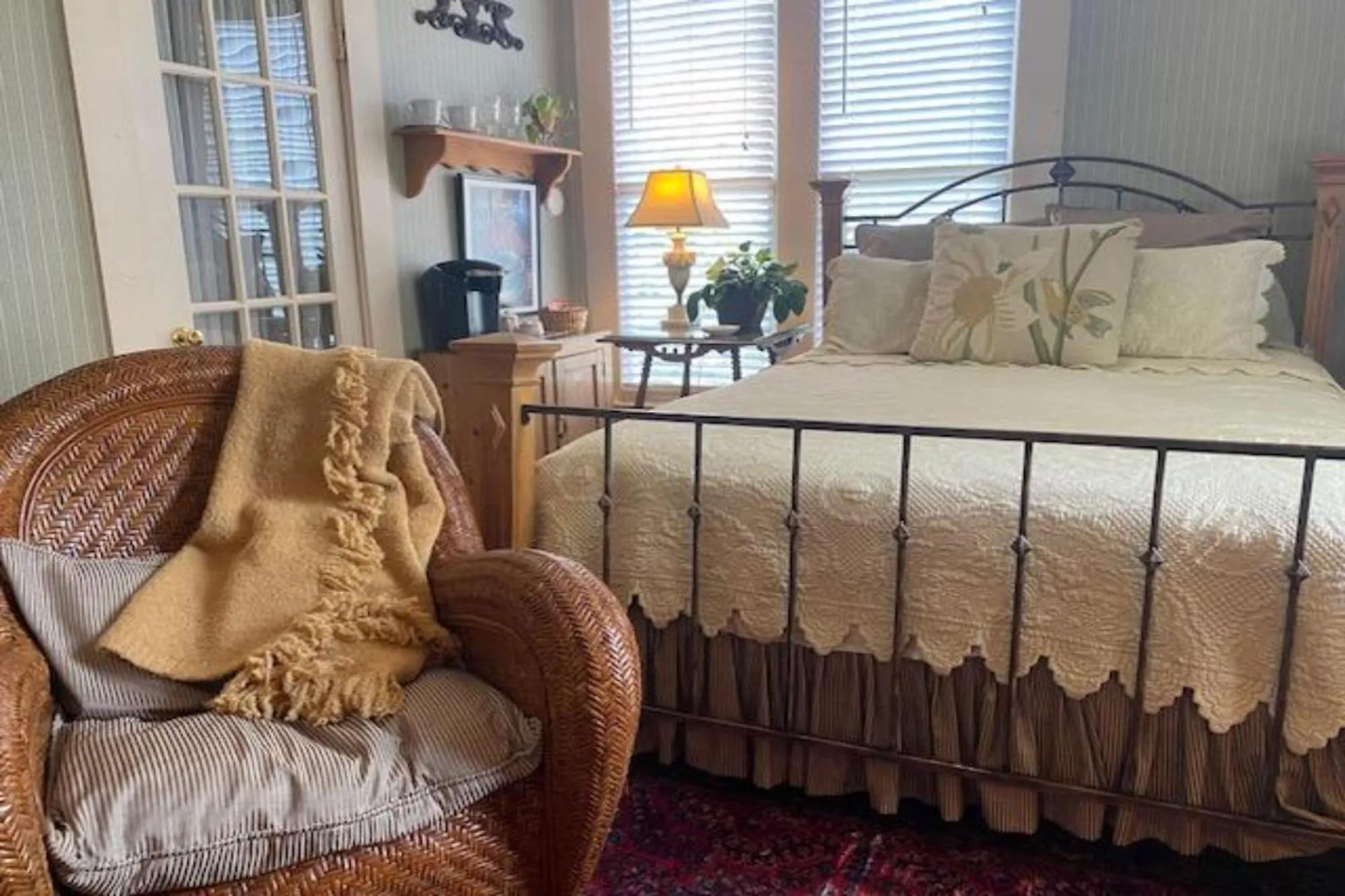 Bedroom, Bed in Rosemont B&B Cottages