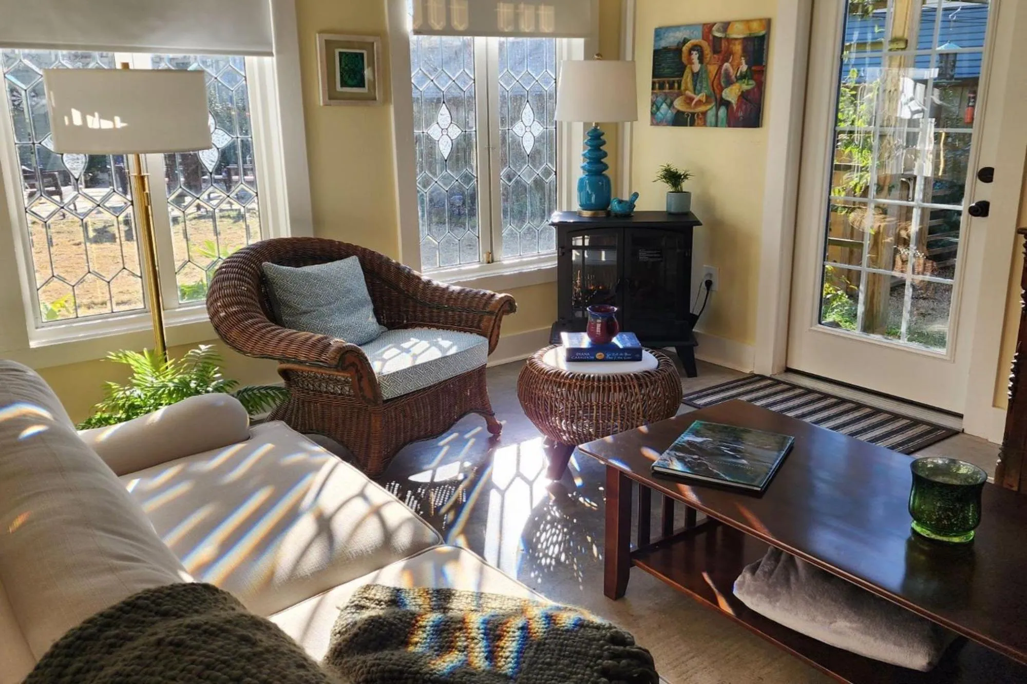 Living room in Rosemont B&B Cottages